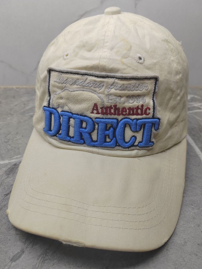 Japanese Brand Vintage Authentic Direct Distressed Style Cap Hat Size ONE SIZE - 1 Thumbnail
