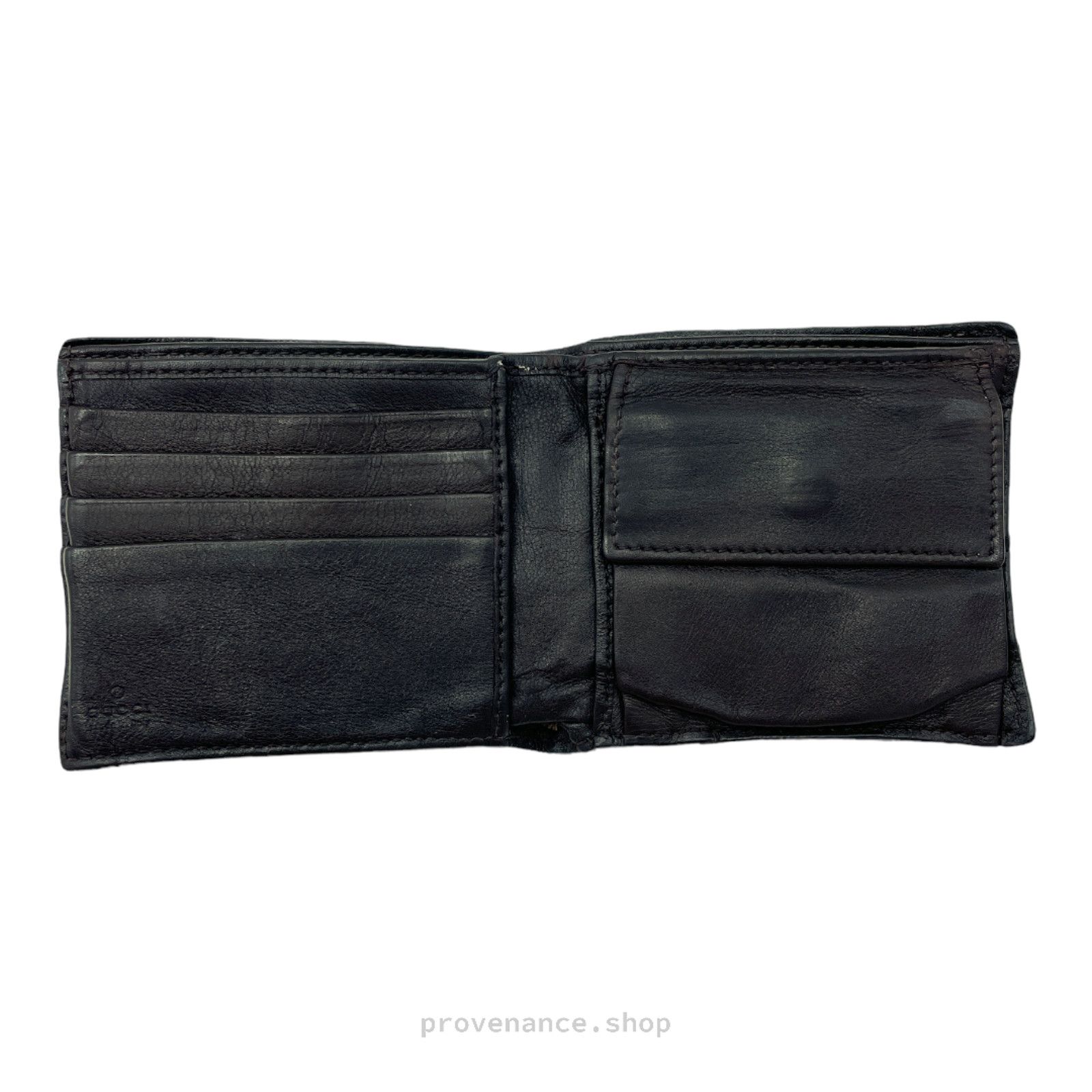 Gucci 🔴 Gucci GG Bifold Wallet - Dark Chocolate Guccissima Size ONE SIZE - 5 Thumbnail