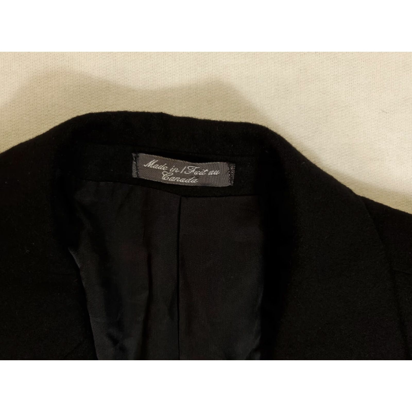 Loro Piana Loro Piana Mark Shale 100% Cashmere Black 3 Button Blazer Mens 42 R Shirt Jacket? Size 42R - 2 Thumbnail