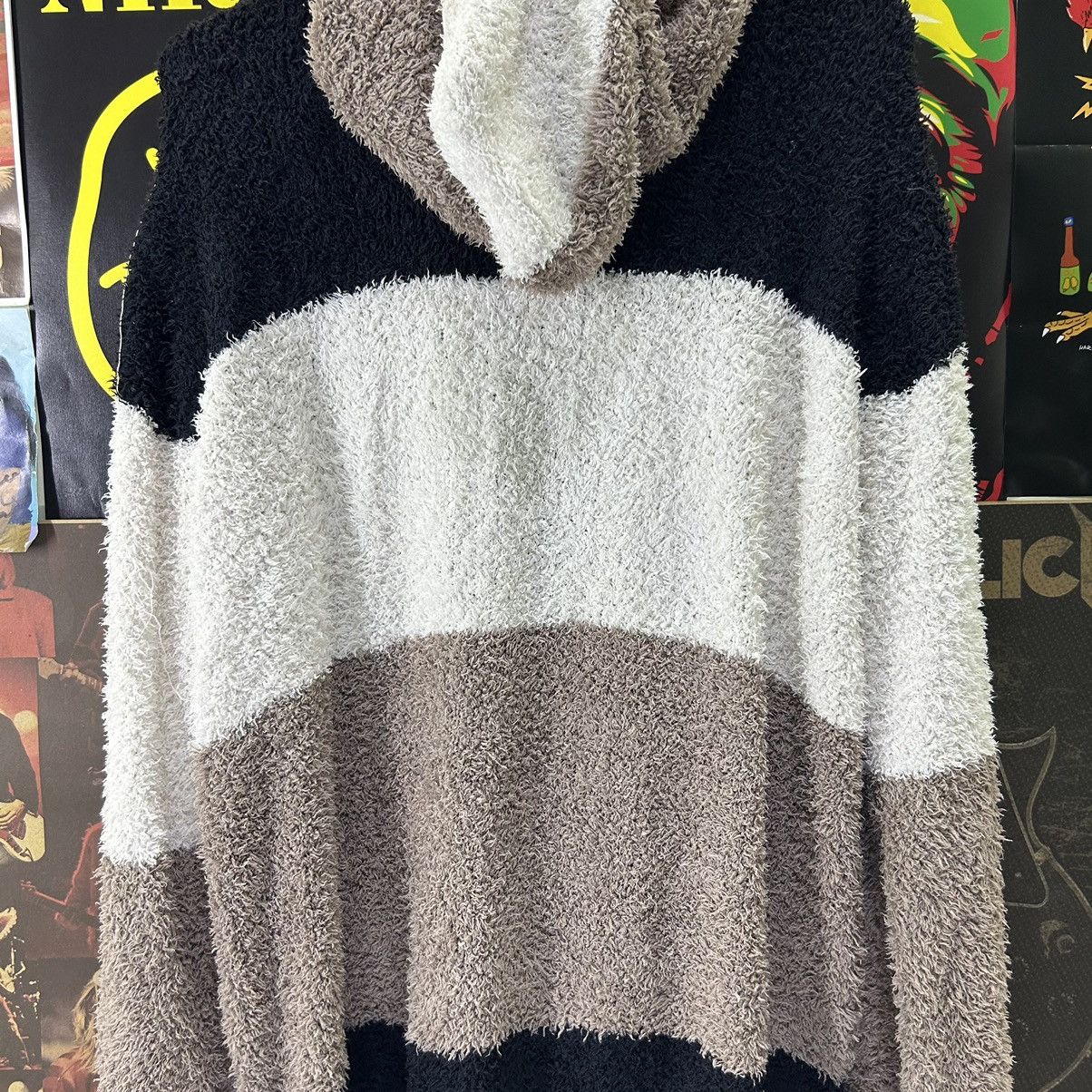 Japanese Brand Vintage Gelato Pique Faux Fur Colour Block Hoodie Size US XL / EU 56 / 4 - 8 Thumbnail