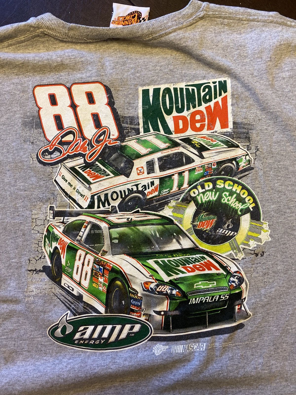 Winners Circle VINTAGE Mountain Dew Nascar #88 Tee Size US XL / EU 56 / 4 - 4 Thumbnail