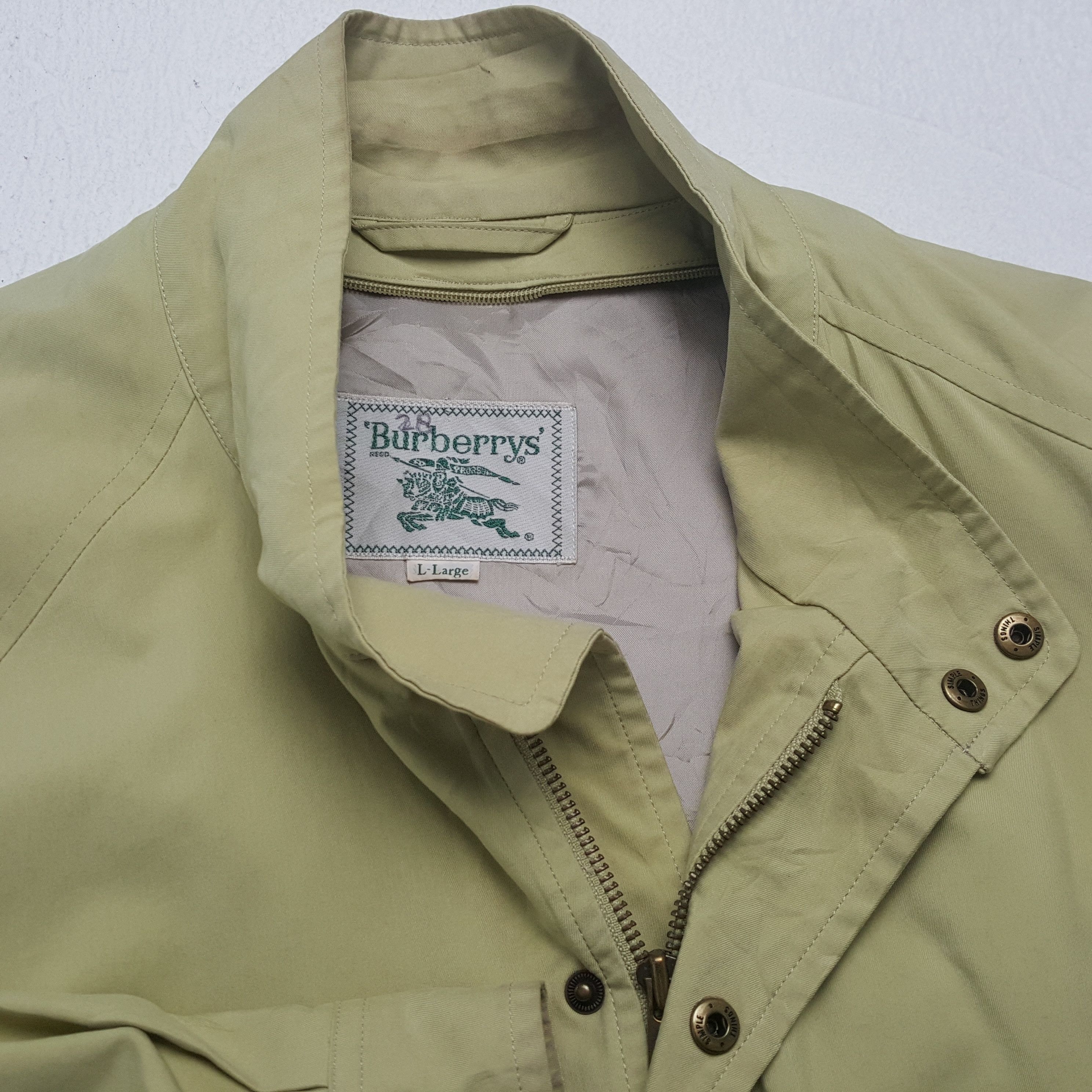 Burberry × Vintage BURBERRYS Luxury Brand Small Logo Design Jacket Size US XL / EU 56 / 4 - 10 Thumbnail