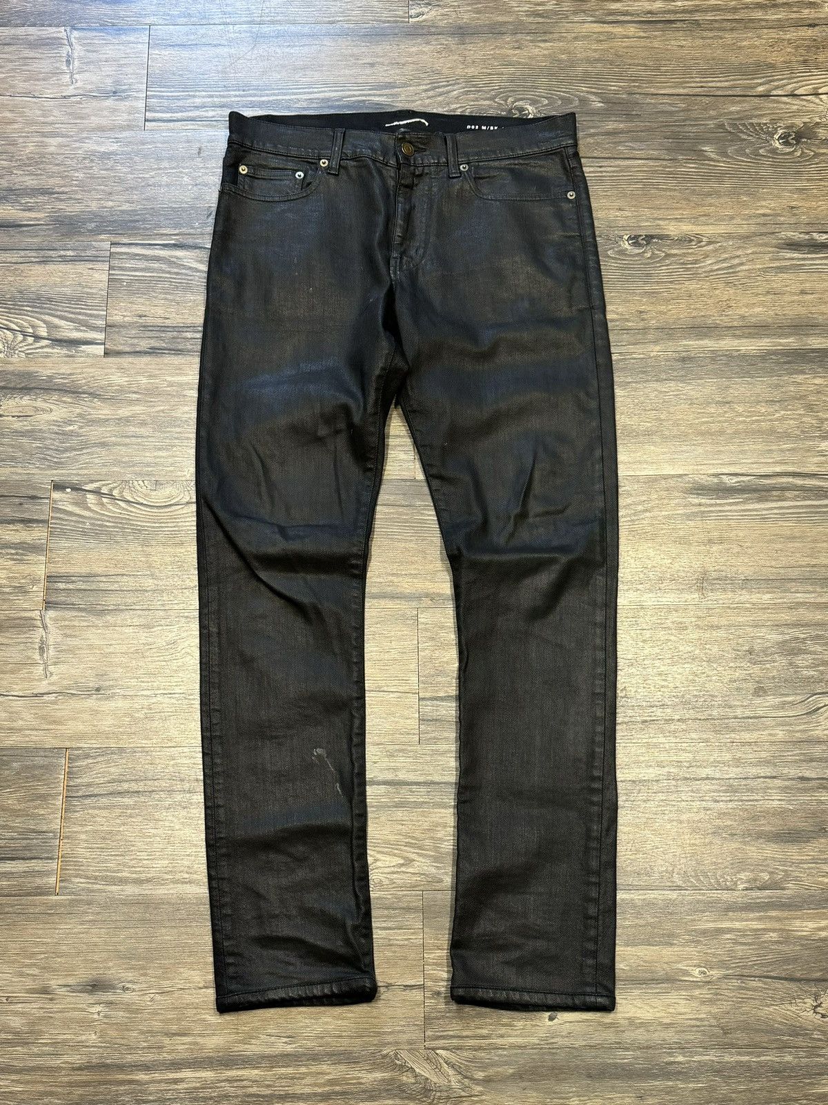 Saint Laurent Paris Saint Laurent Paris Waxed Denim Size US 30 / EU 46 - 1 Thumbnail