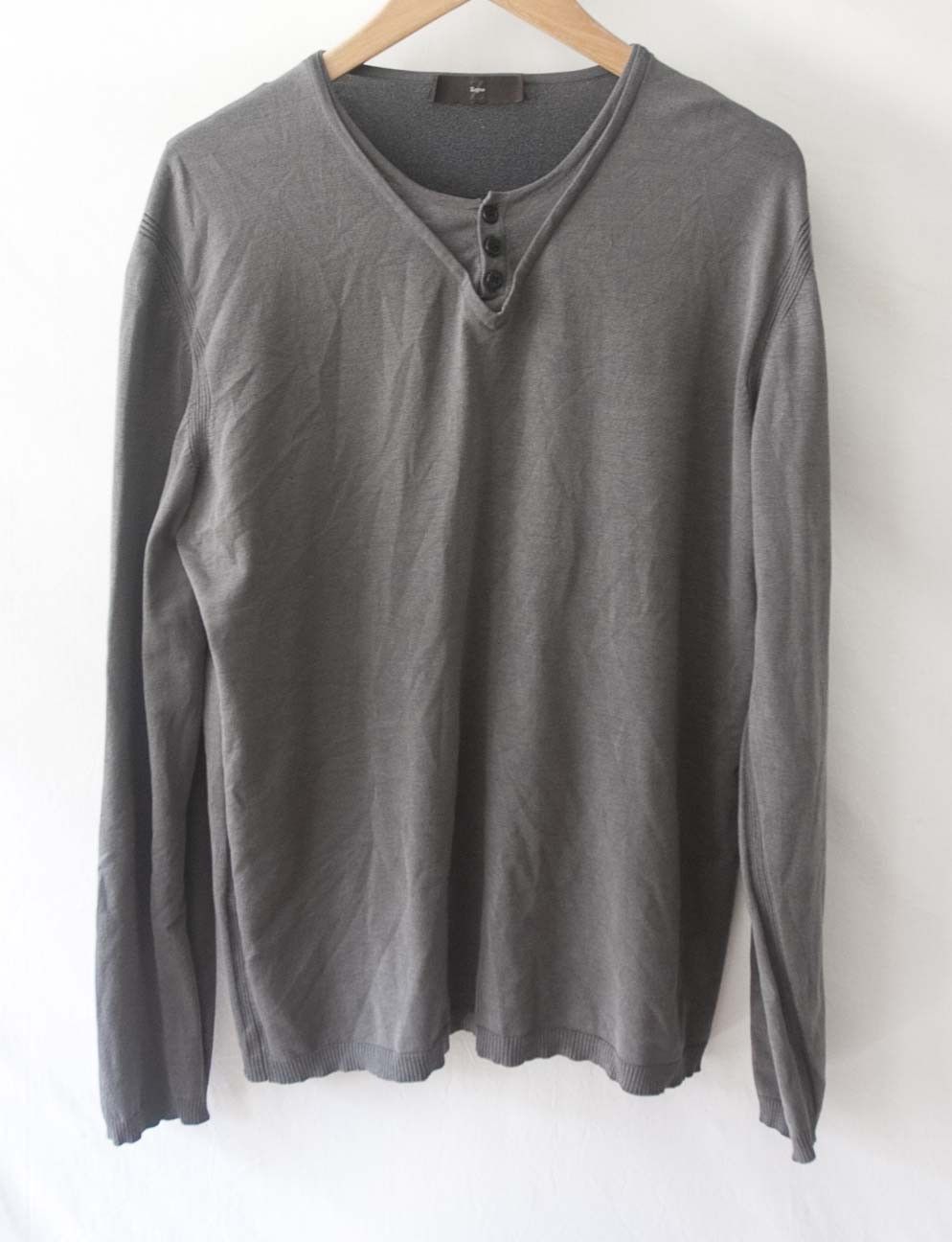 Z Zegna Grey Half Sleeve