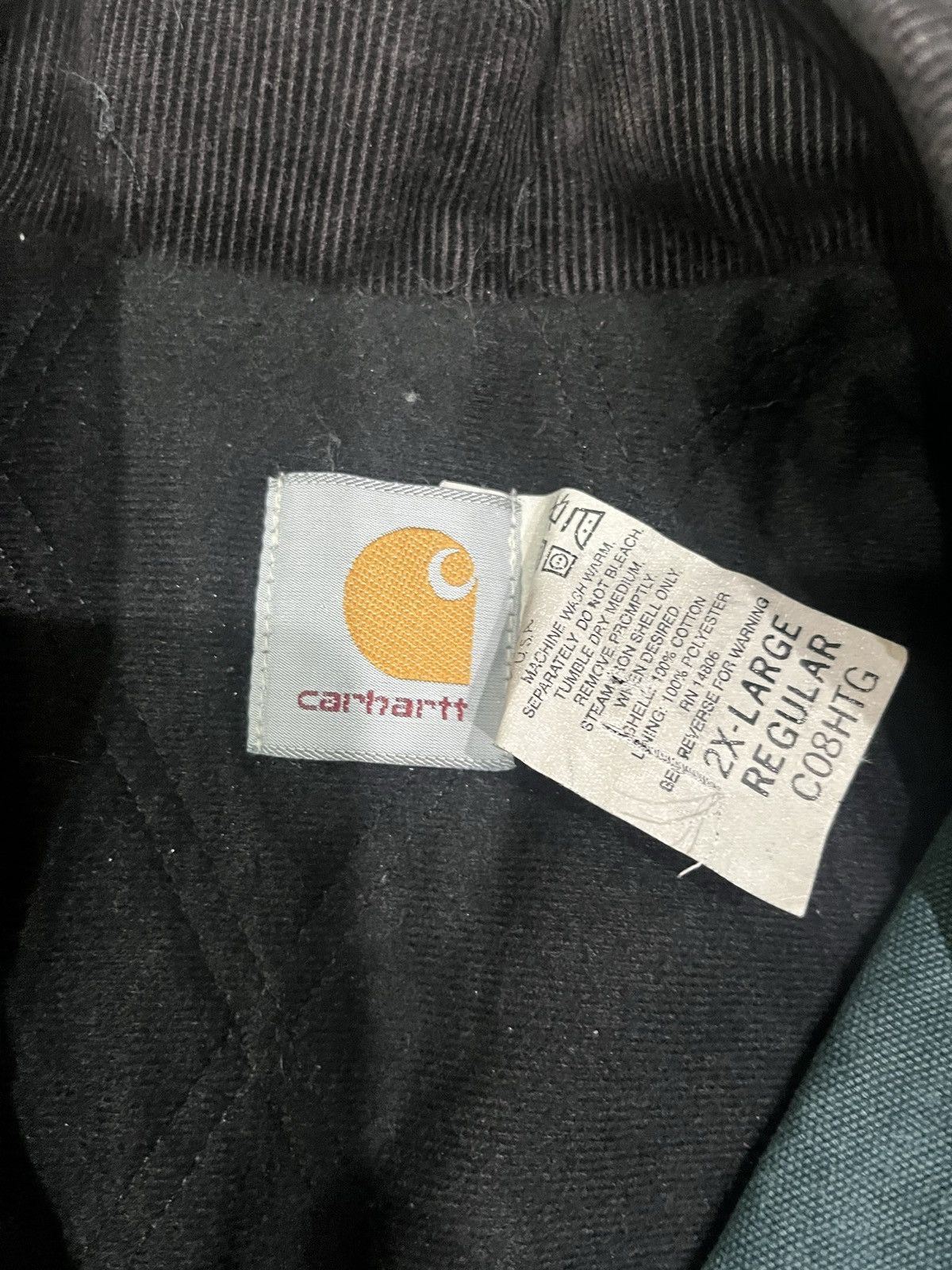 Carhartt × Vintage 80’s-90’s Vintage Carhartt Barn Jacket Size US XXL / EU 58 / 5 - 8 Thumbnail