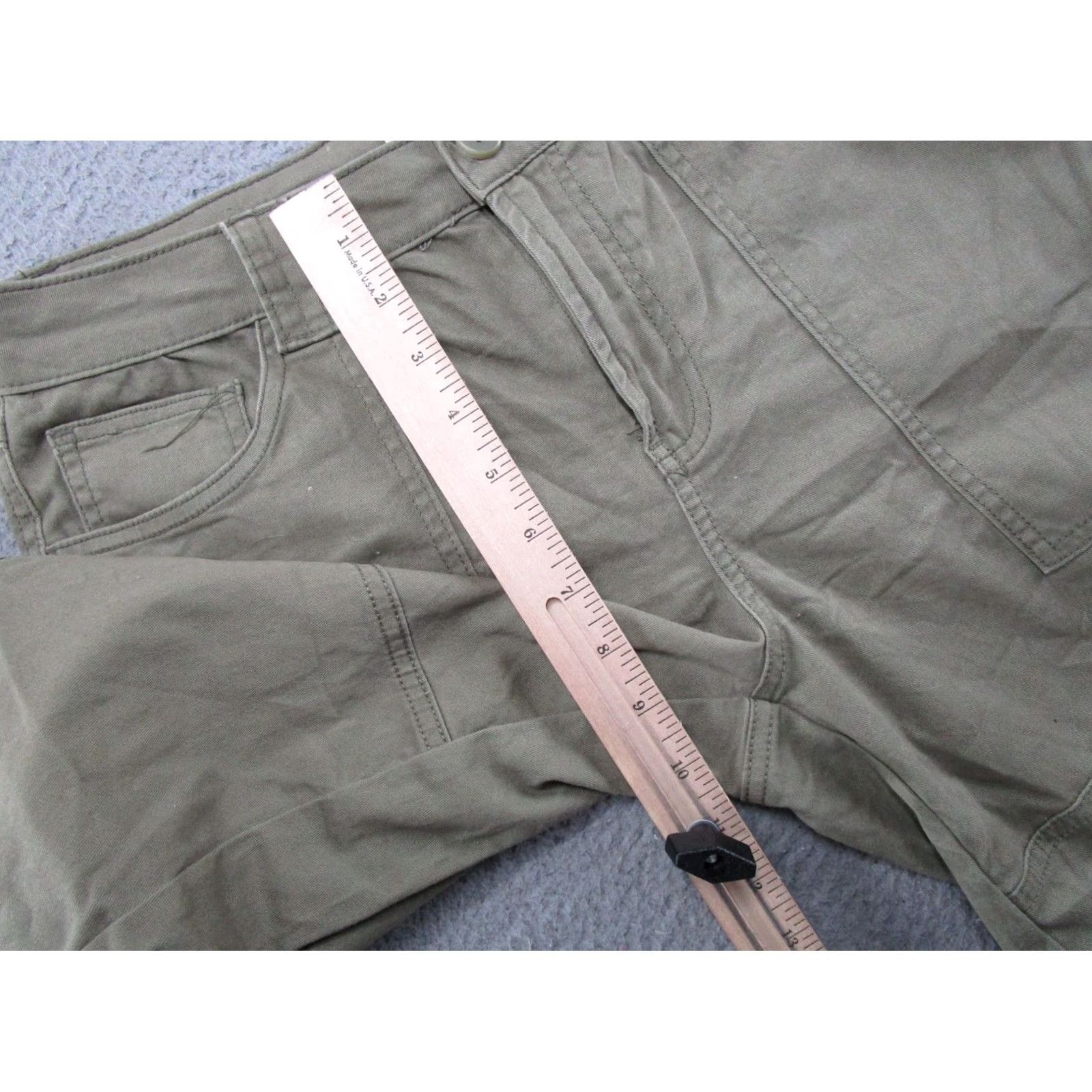 Vintage Sincerely Jules Green Wide-Leg Baggy Cargo Pants Juniors Size 5 Green Cargo Pants Women Slim Loose Fit Vintage No role info Size 27" / US 4 / IT 40 - 6 Thumbnail