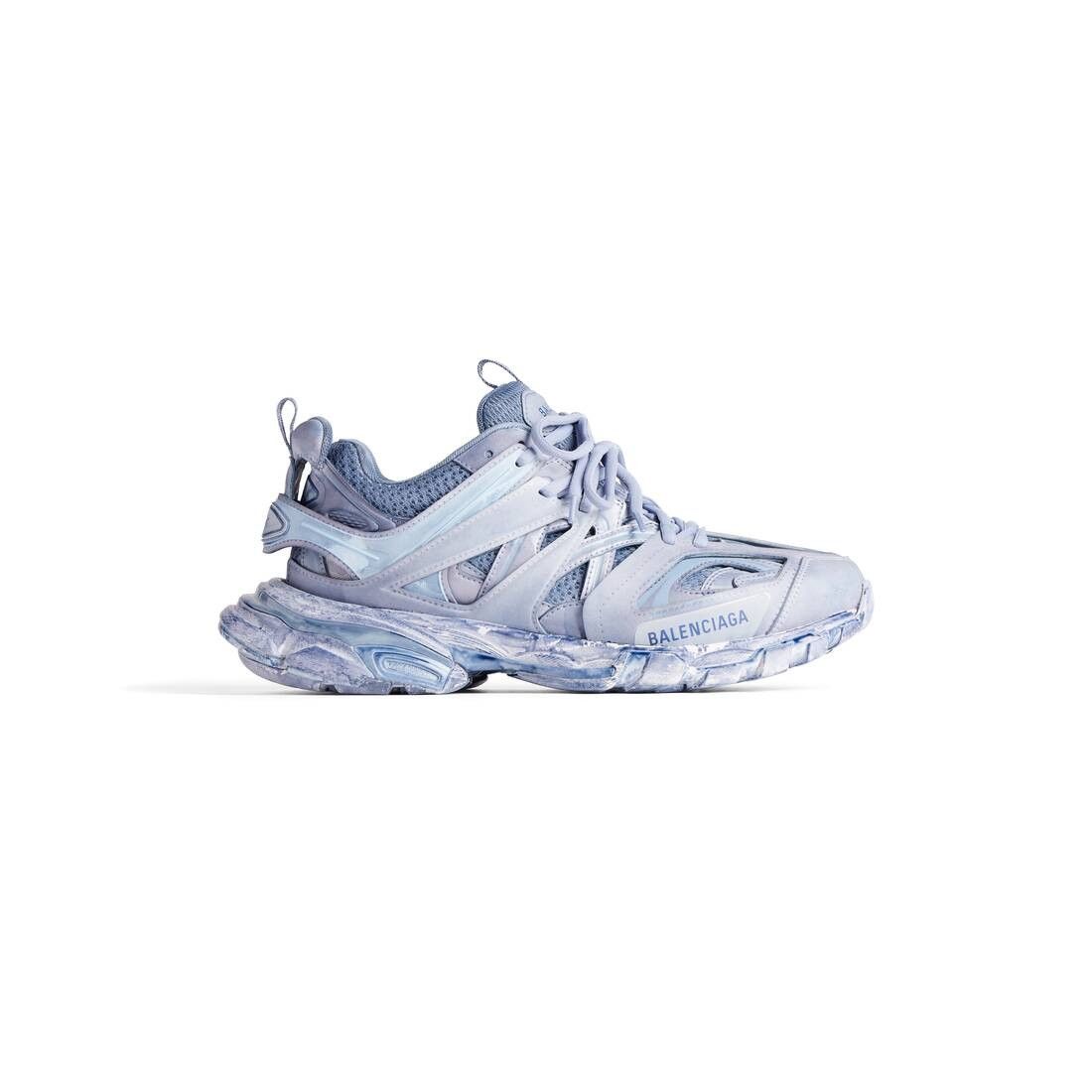 Balenciaga o1tr1nto0525 Track Sneakers in Faded Blue Size US 12 / EU 45 - 1 Thumbnail