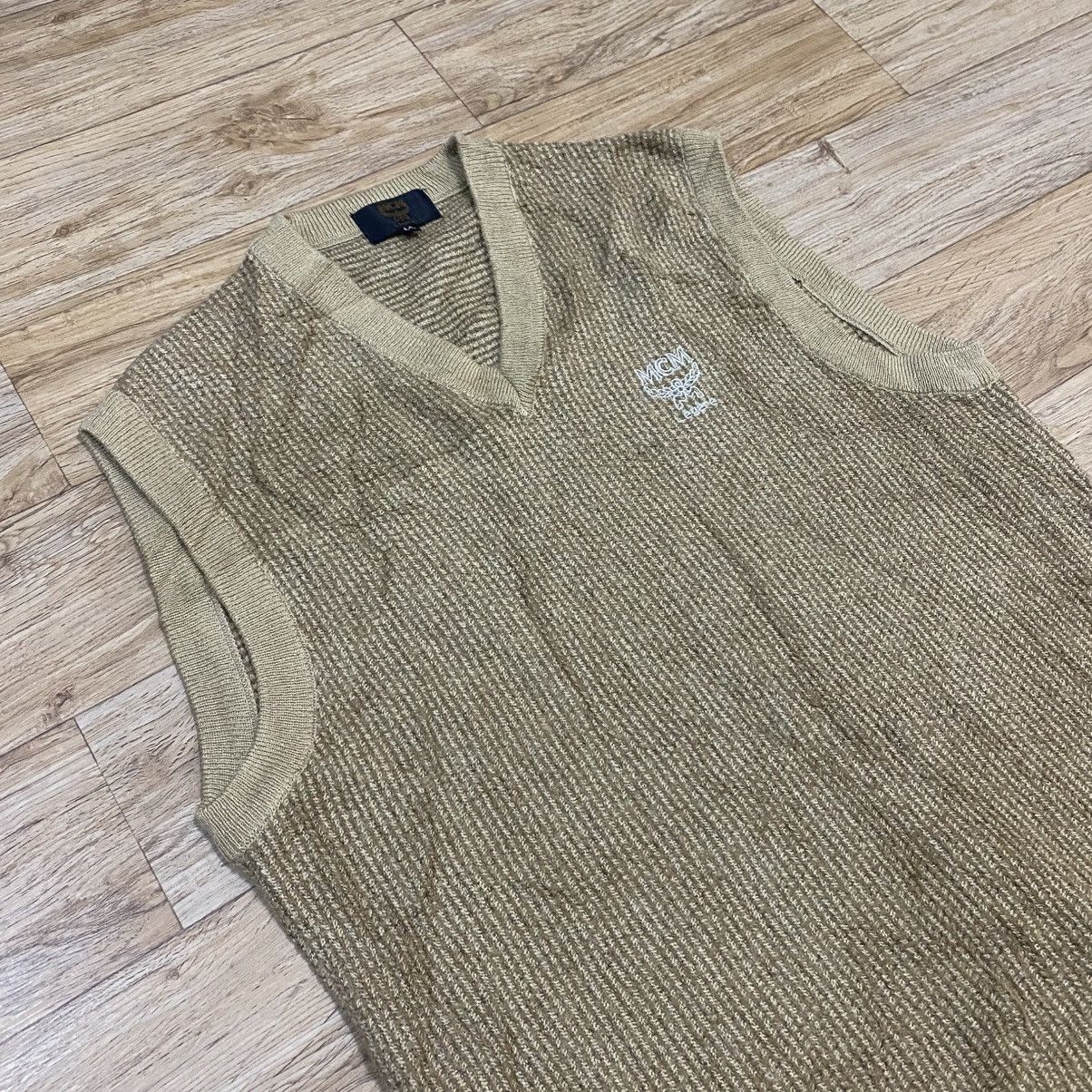 MCM MCM Old Money Woll Vest Knitwear Size US M / EU 48-50 / 2 - 2 Thumbnail