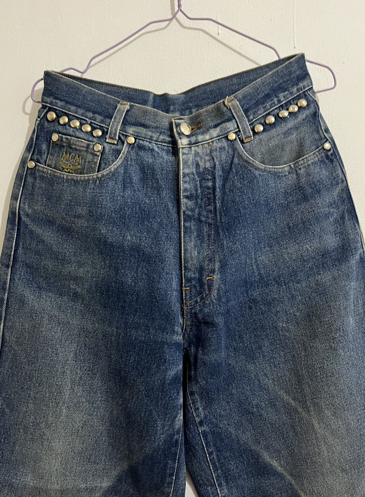 MCM Vintage MCM Denim Jeans Size US 29 - 2 Thumbnail