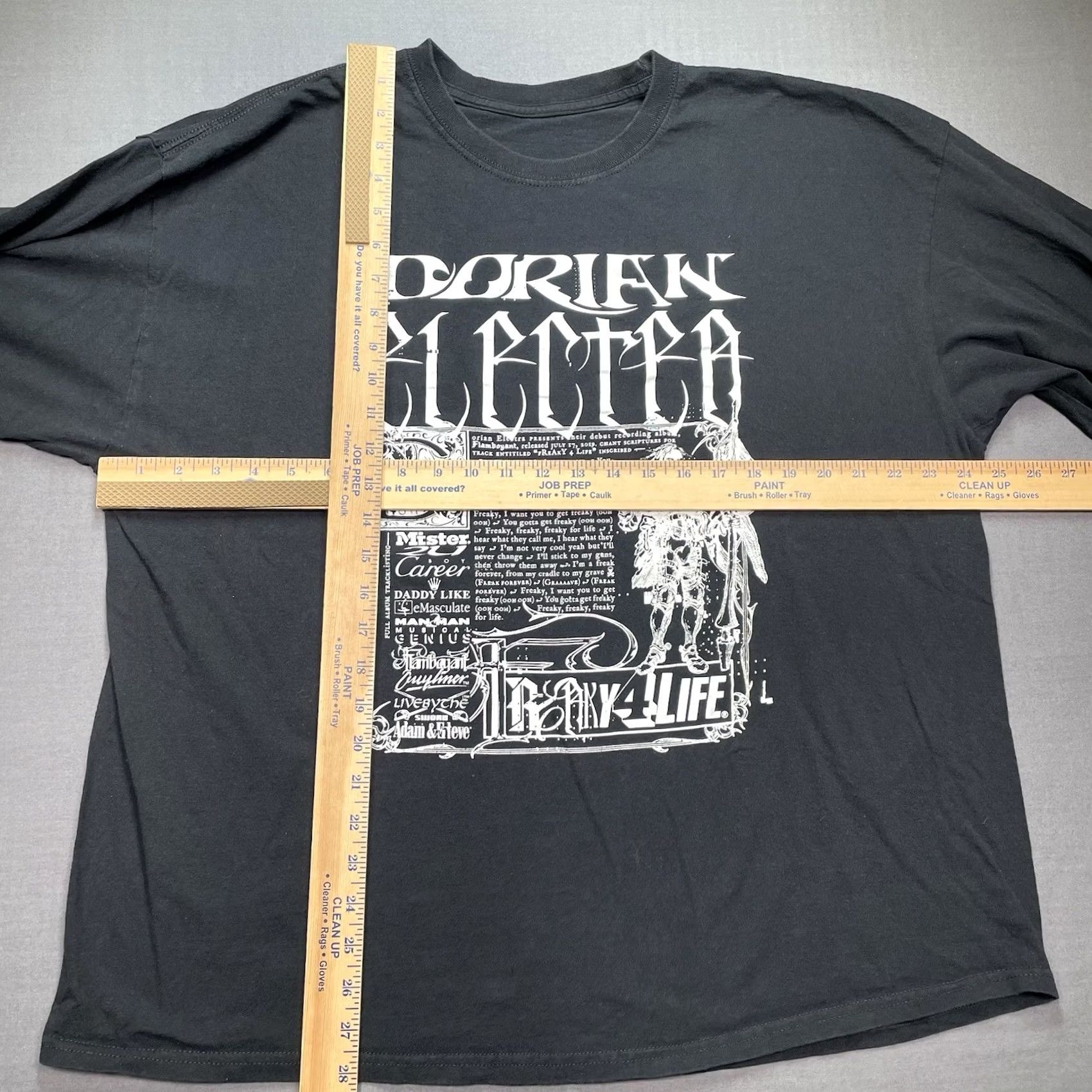 Vintage Dorian Electra shirt Men XL Musical Genius Flamboyant 2019 Freaky 4 Life T-Shirt Long Sleeve Black Music Mens XL Size US XL / EU 56 / 4 - 6 Thumbnail