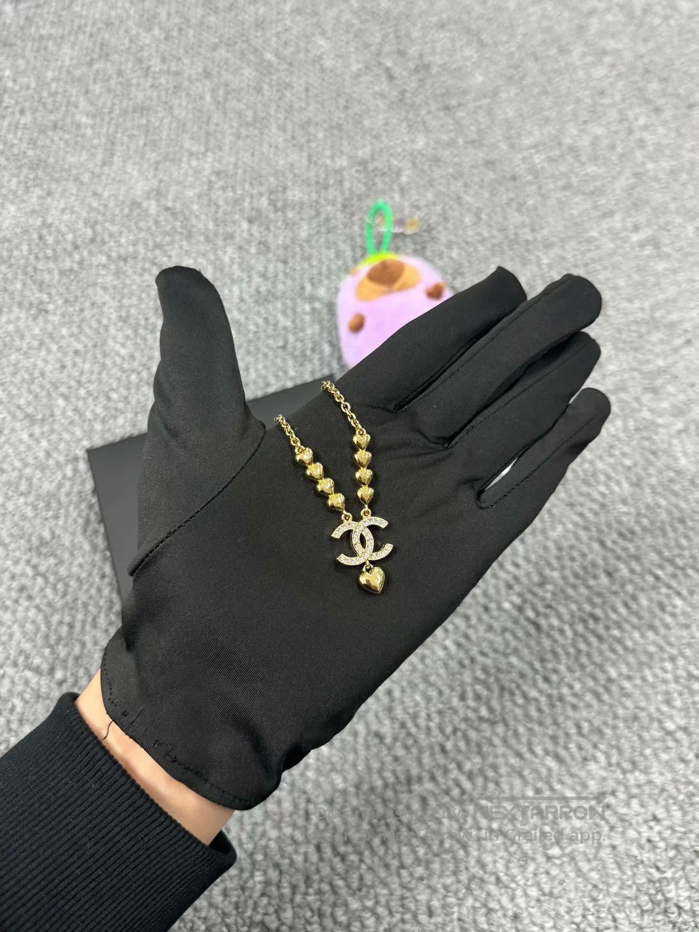 Chanel Chanel Gold heart double C necklace| Size ONE SIZE - 4 Thumbnail