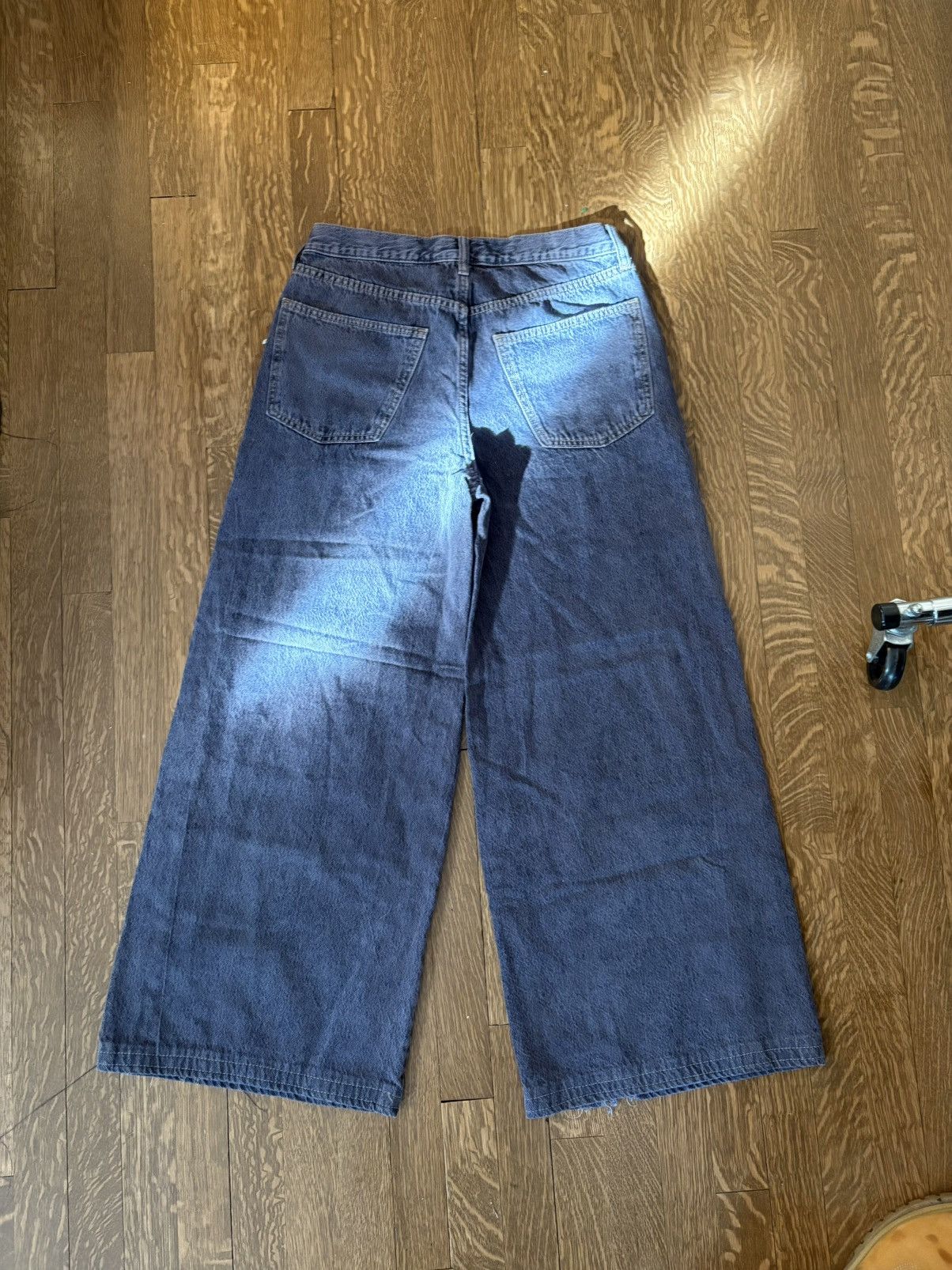 Vintage BAGGY JEANS Size US 30 / EU 46 - 3 Thumbnail