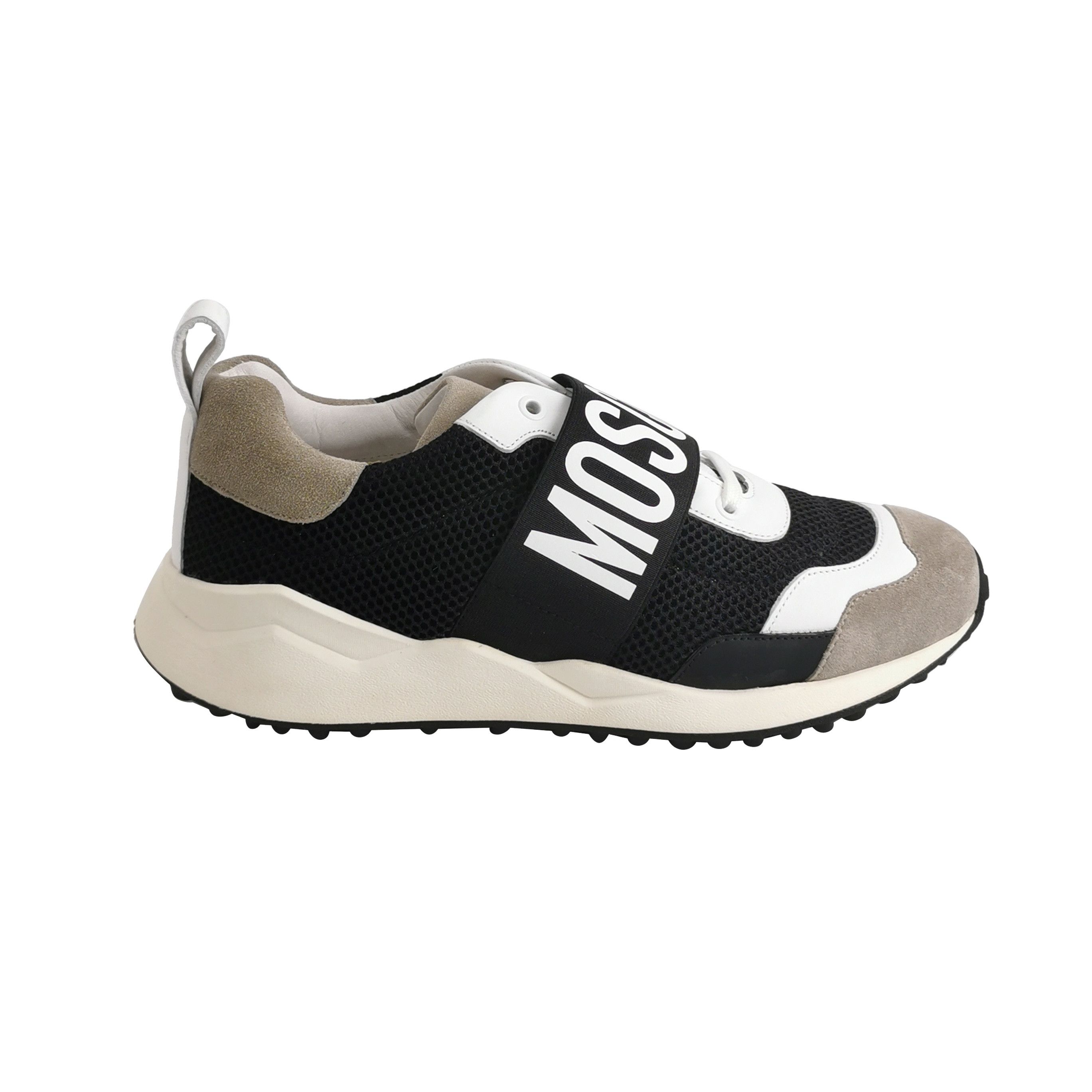 Moschino Moschino Logo Strap Mesh Sneakers 41 Size US 8 / EU 41 - 1 Thumbnail