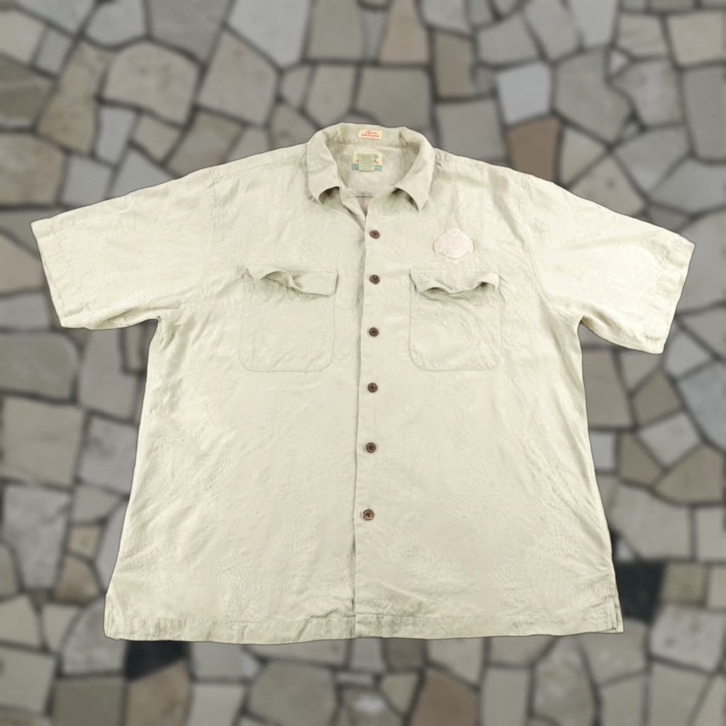 Reyn Spooner Vintage Reyn Spooner Shirt Large NFL Pro Bowl 2005 Regency Silk Jacquard Y2K ^ Size US L / EU 52-54 / 3 - 1 Thumbnail