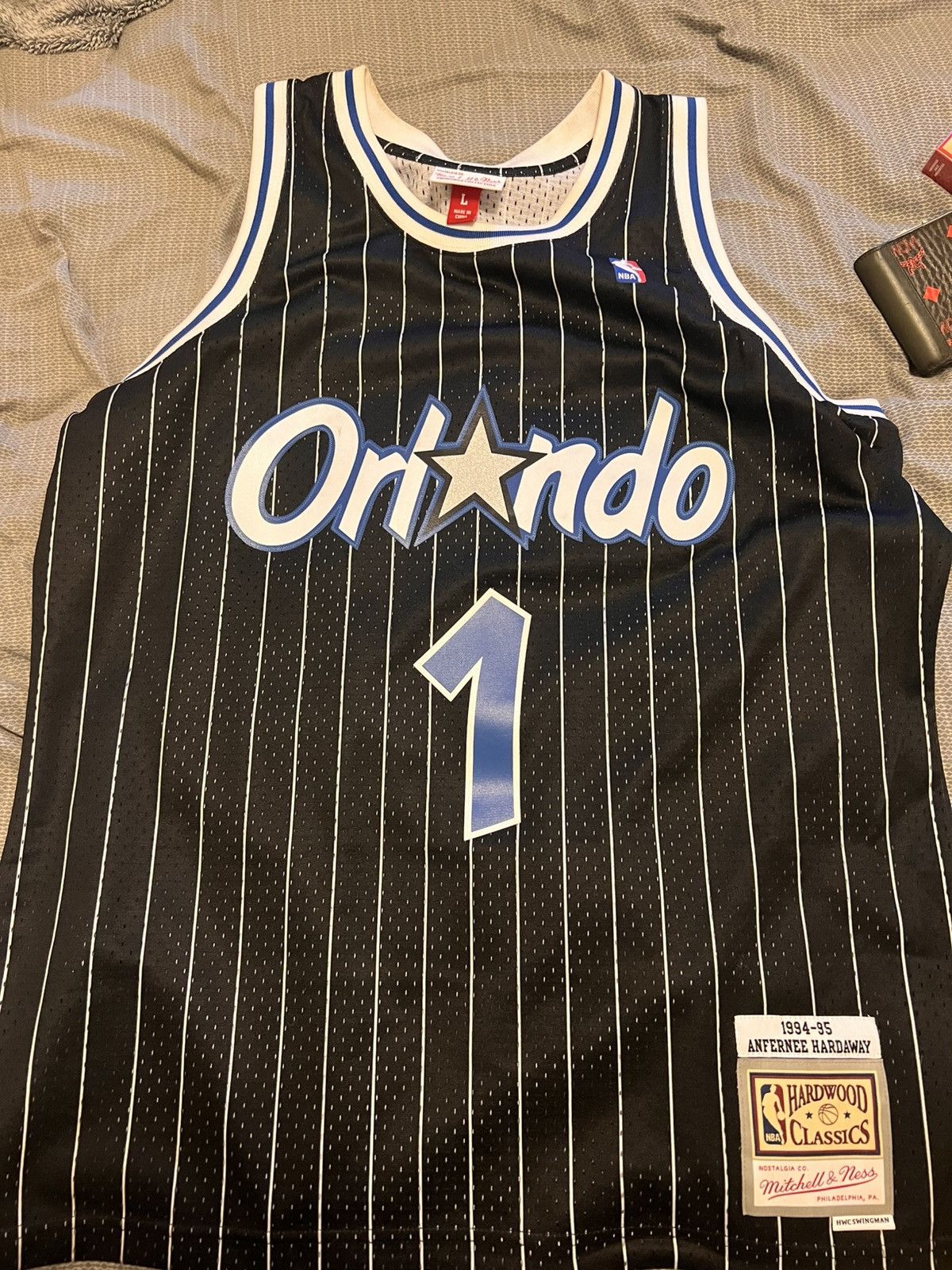 Mitchell & Ness Penny Hardaway Orlando Magic M&N Throwback jersey Size US L / EU 52-54 / 3 - 1 Thumbnail