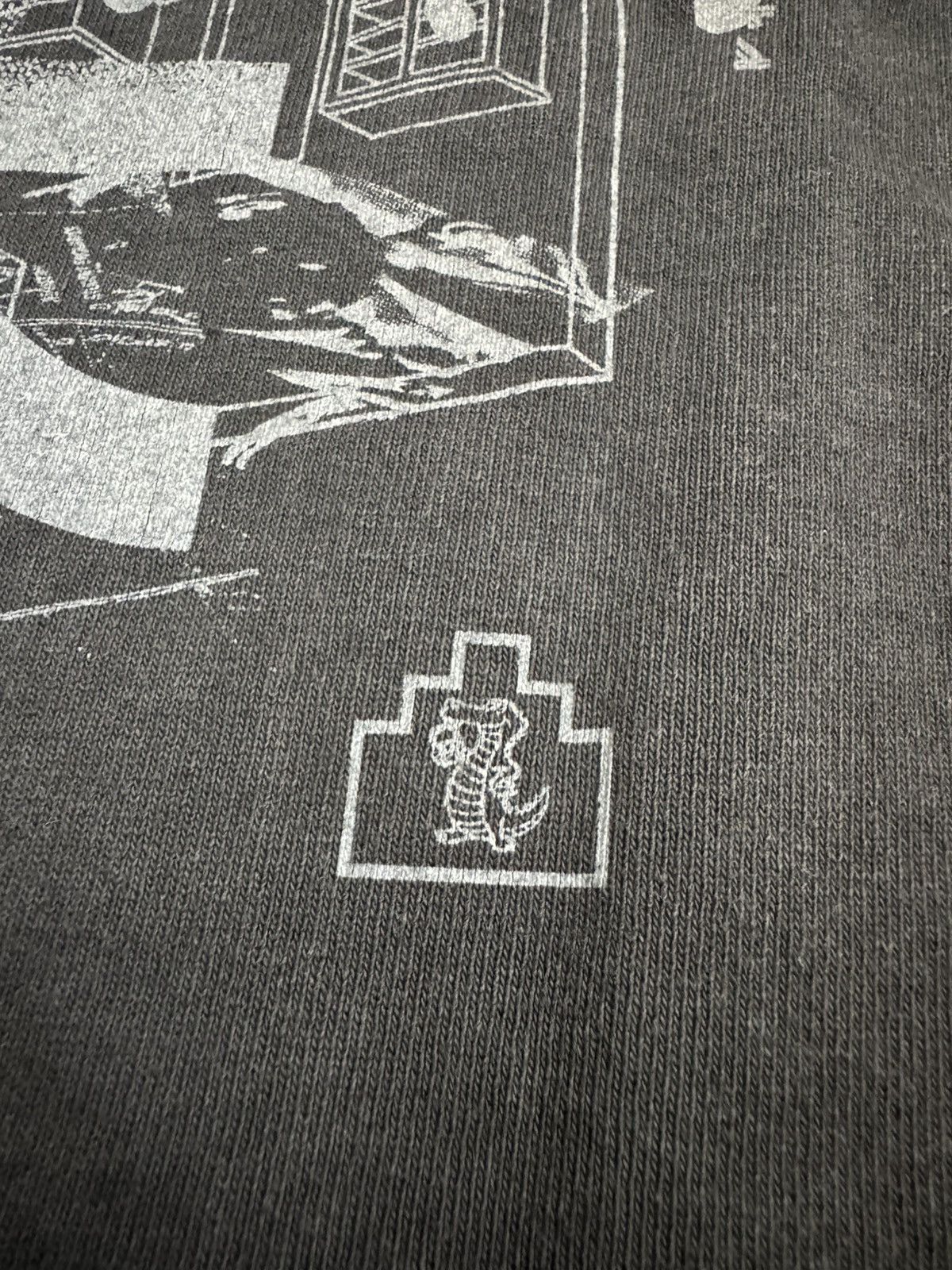 Cav Empt Alligator Long Sleeve T Shirt Size US XL / EU 56 / 4 - 6 Thumbnail
