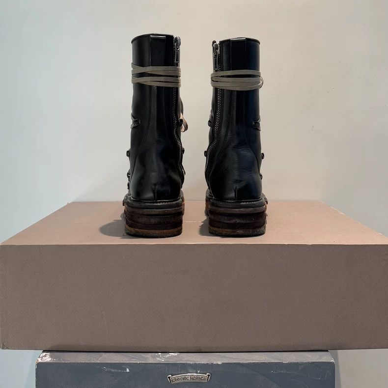 Rick Owens rick owens Main line high-top building block sole five-awn Size US 8 / EU 41 - 5 Thumbnail