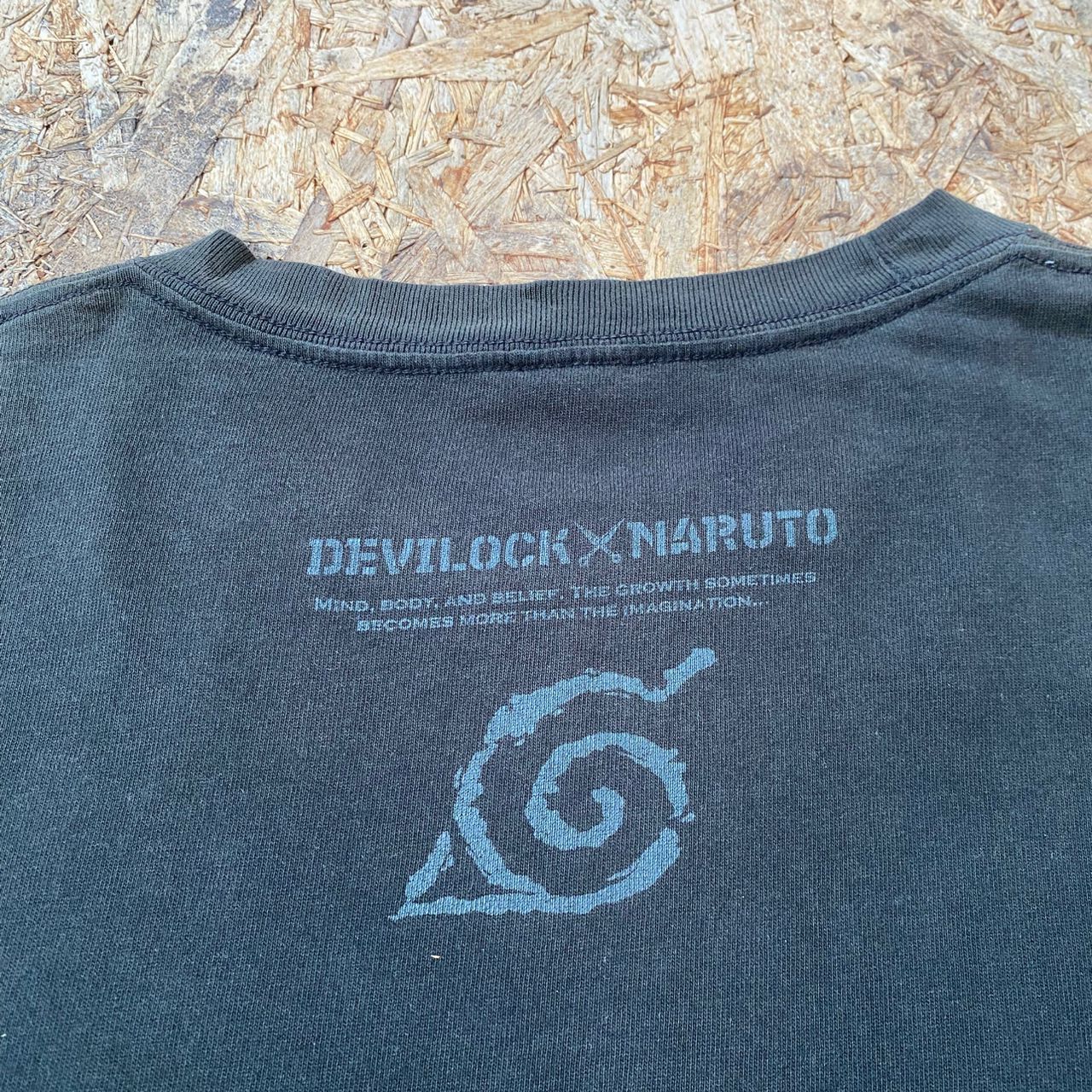 Anime Vintage Devilock X Naruto Anime Tshirt Size US XL / EU 56 / 4 - 19 Thumbnail