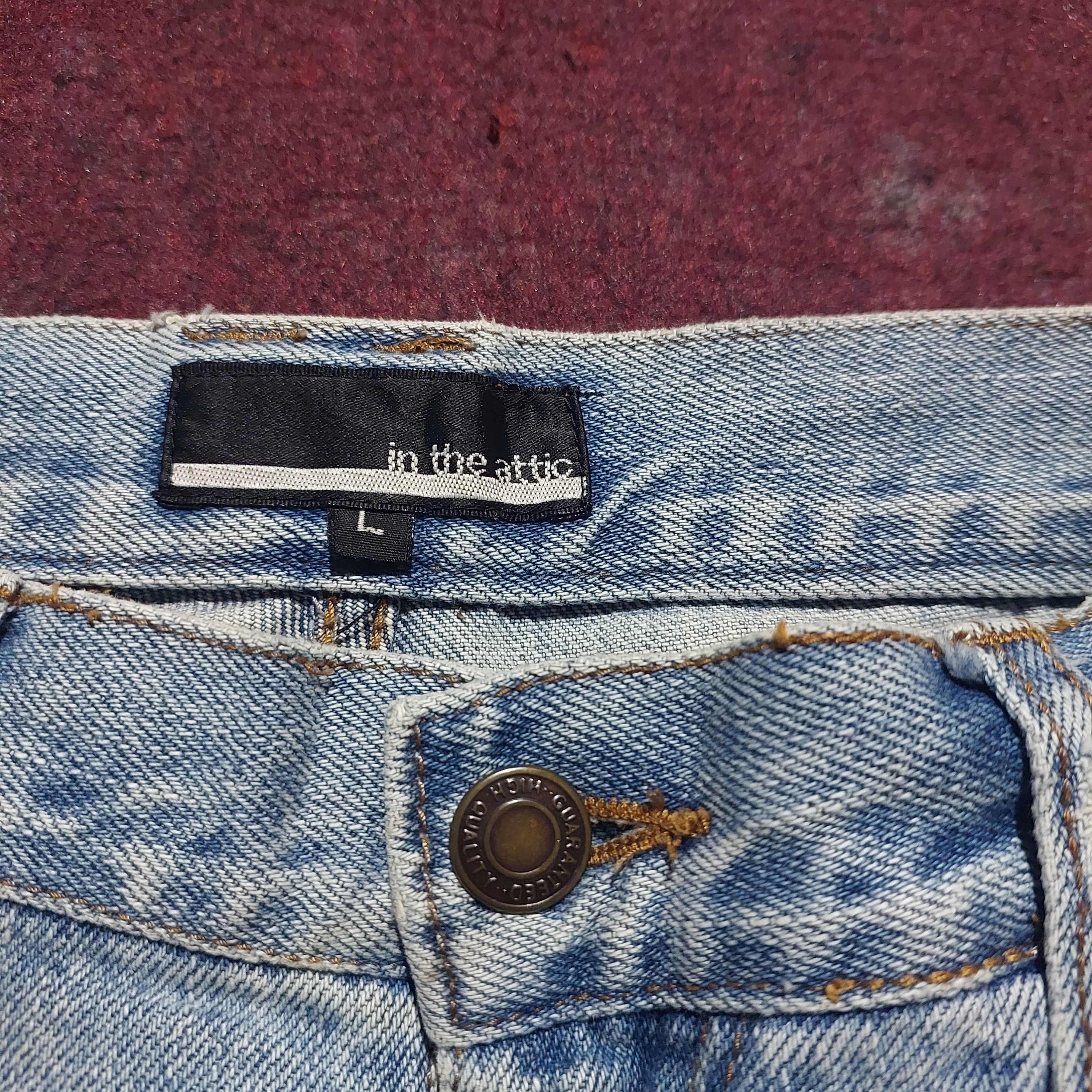 In The Attic In the attic multi zipper distressed bondage jeans Size US 30 / EU 46 - 10 Thumbnail