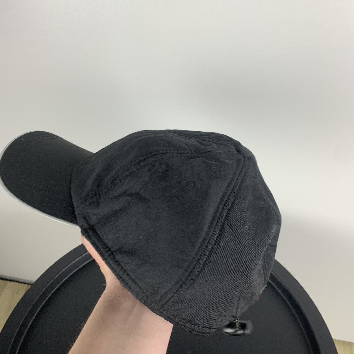 Vintage Toyota Black Nylon Racing Cap Hat Men’s One Size Y2K Size ONE SIZE - 3 Thumbnail