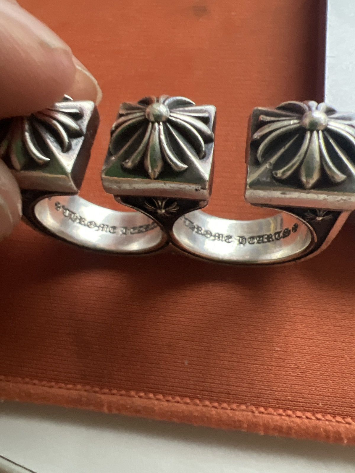 Chrome Hearts Chrome Hearts Double Finger/Brass Knuckle Ring Sz 8 & 9 Size ONE SIZE - 2 Thumbnail