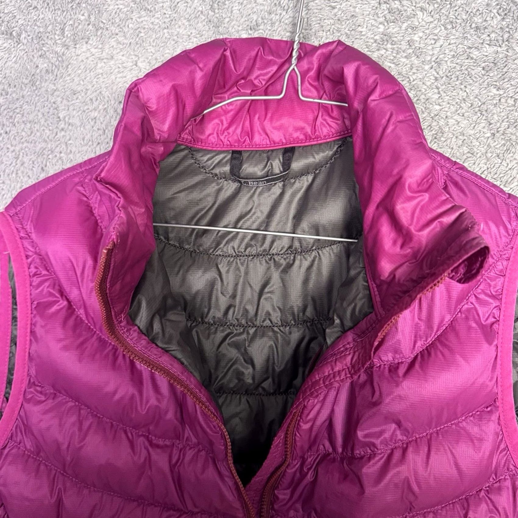 Vintage LL Bean Vest Women's M Ultralight 850 Down Quilted Puffer DownTek Ripstop 287288 Size M / US 6-8 / IT 42-44 - 5 Thumbnail