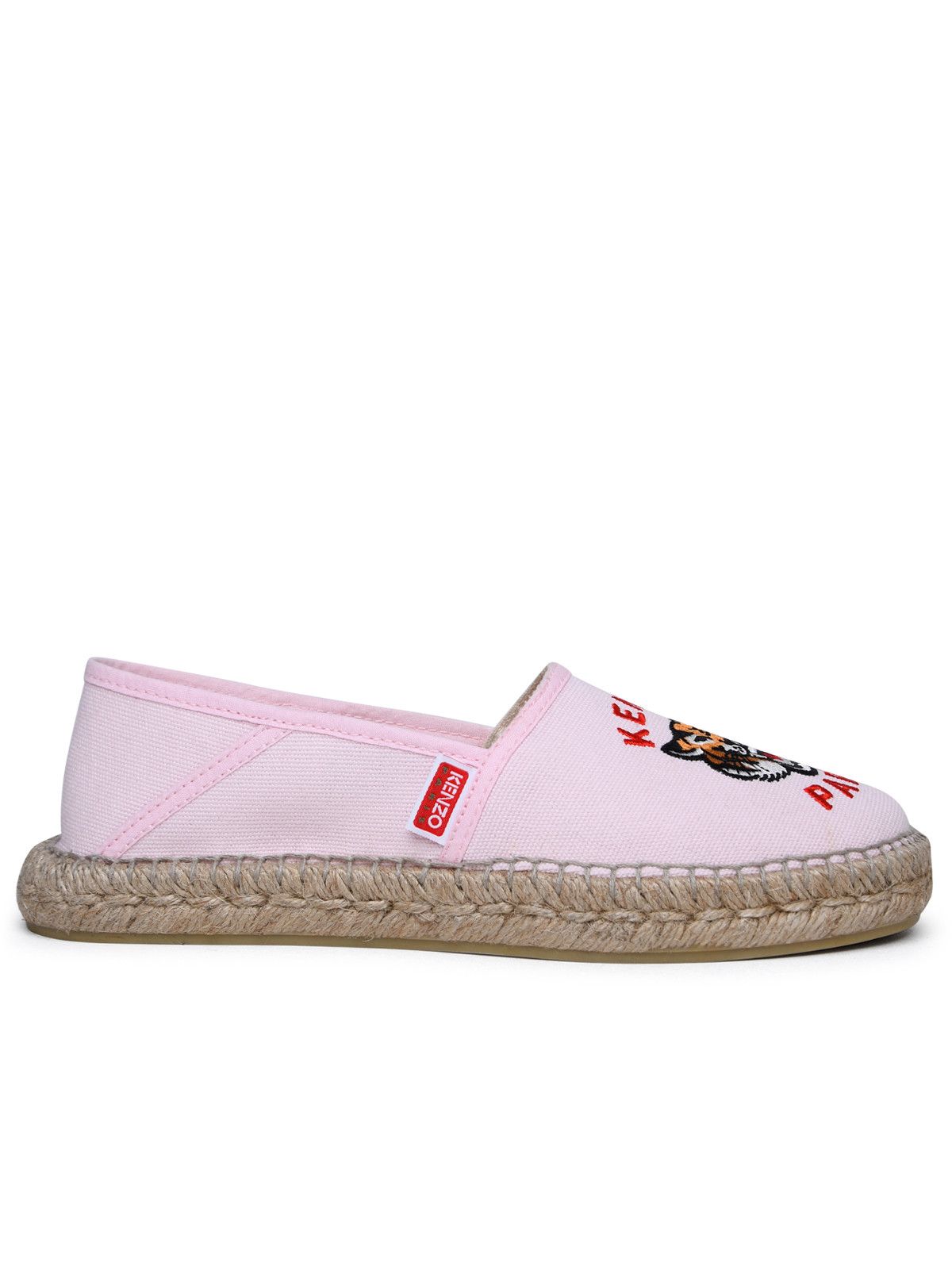 image of Kenzo Pink Cotton Espadrilles Shoes, Women's (Size 10)