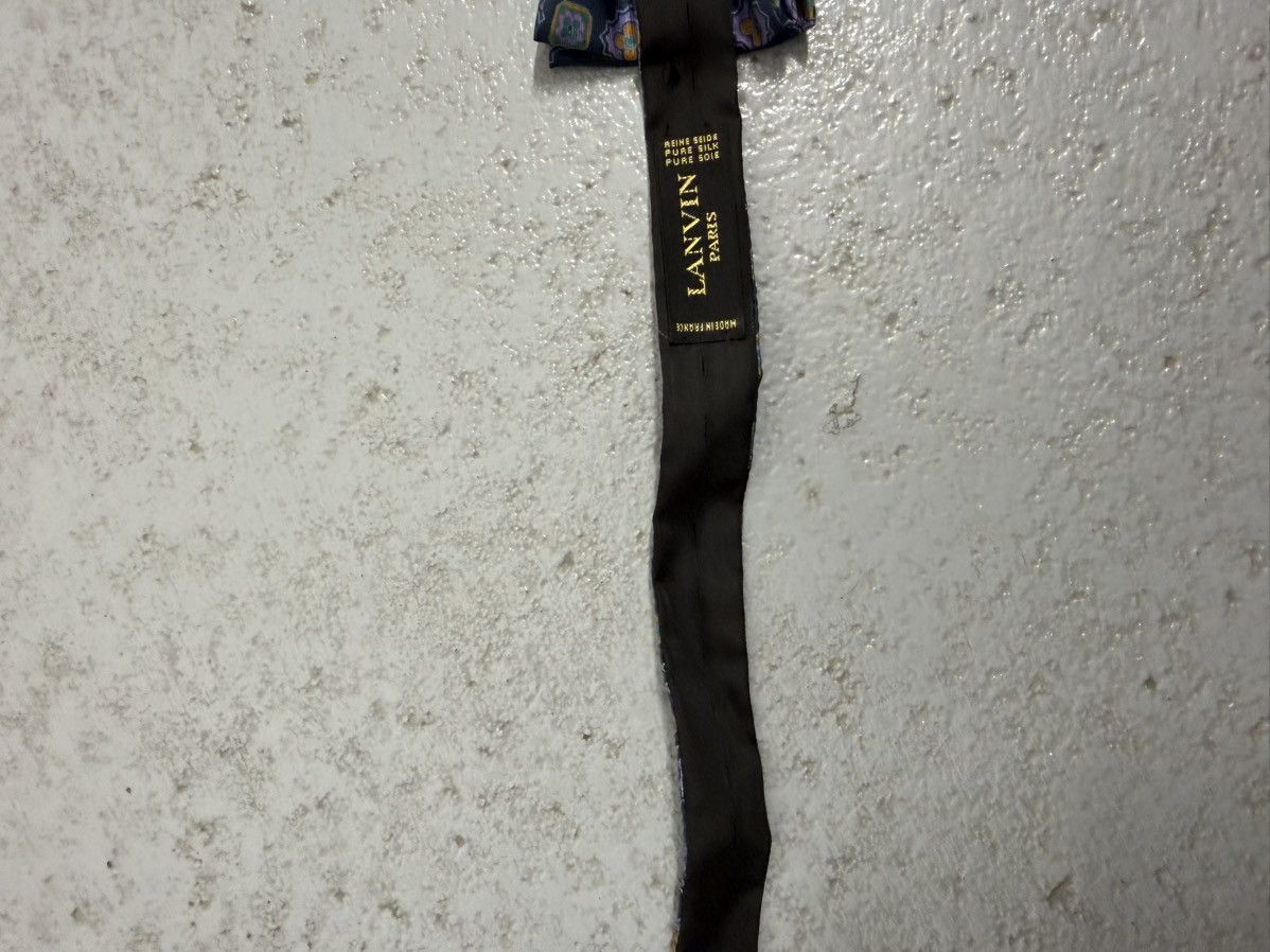 Lanvin Vintage Lanvin Silk Bow Tie Size ONE SIZE - 2 Thumbnail