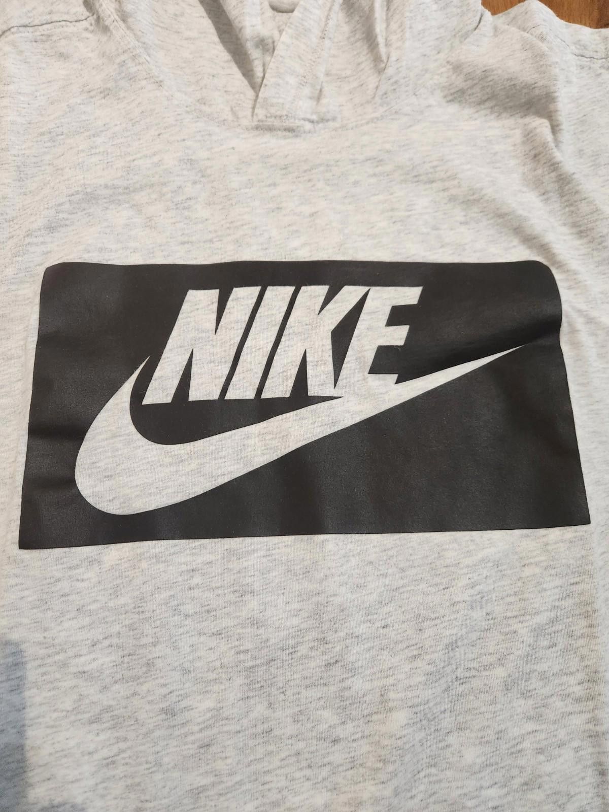 Nike Nike Hooded Short Sleeve Shirt Gray Men's Large Size US L / EU 52-54 / 3 - 2 Thumbnail