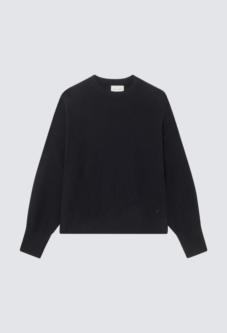 o1s22i1n1024 Cashmere Pullover Sweater in Black