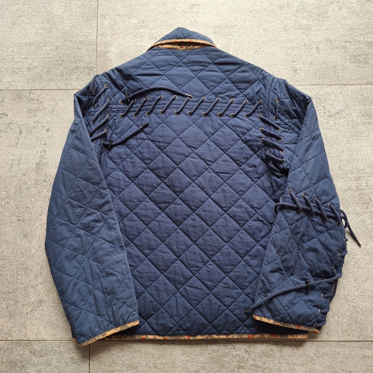 Craig Green Craig Green AW17 Reverse Block Print Quilted Jacket Size US XS / EU 42 / 0 - 3 Thumbnail