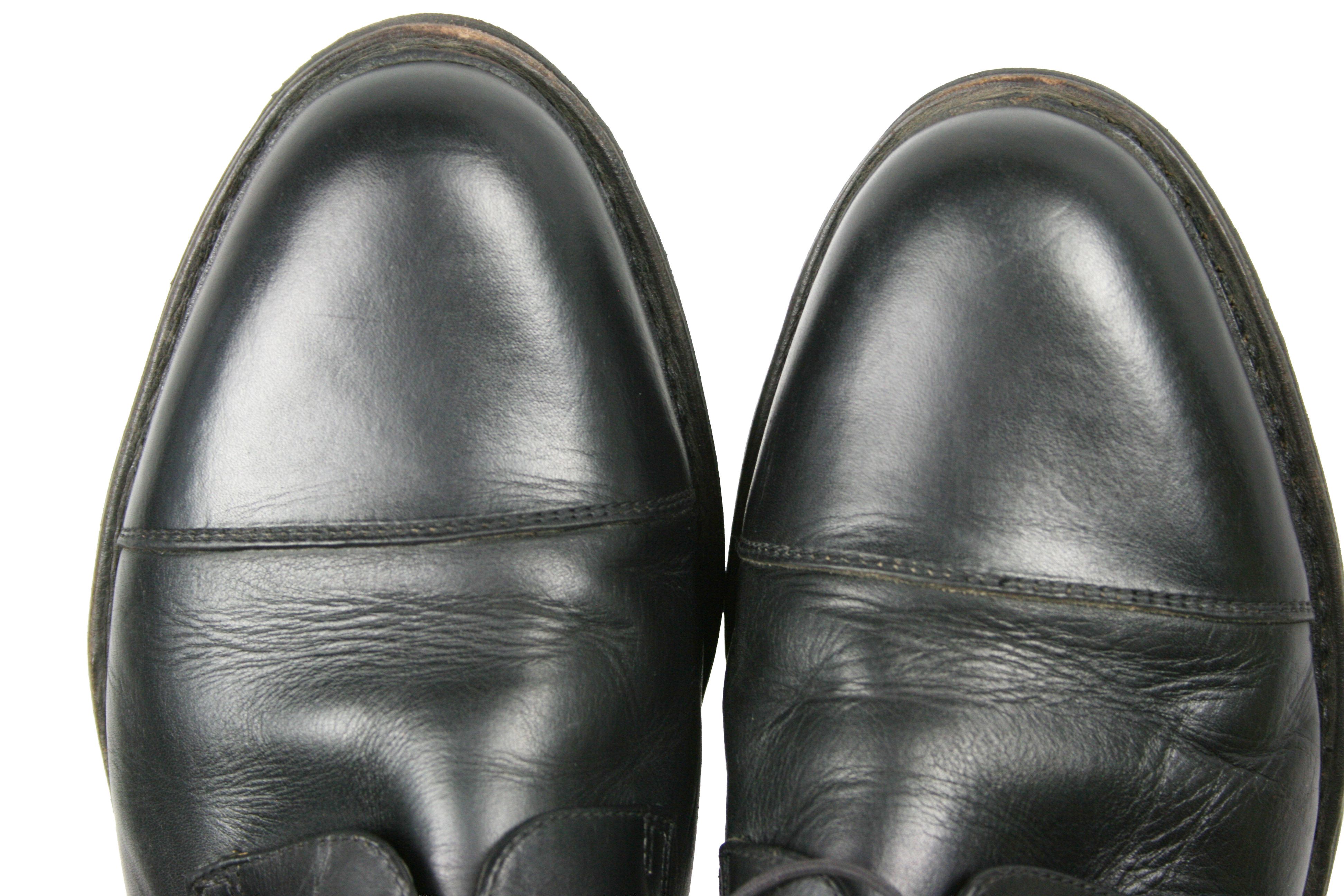 Paraboot Clamart Griff 2 Combat Derby Boots Made in France Size US 11.5 / EU 44-45 - 6 Thumbnail