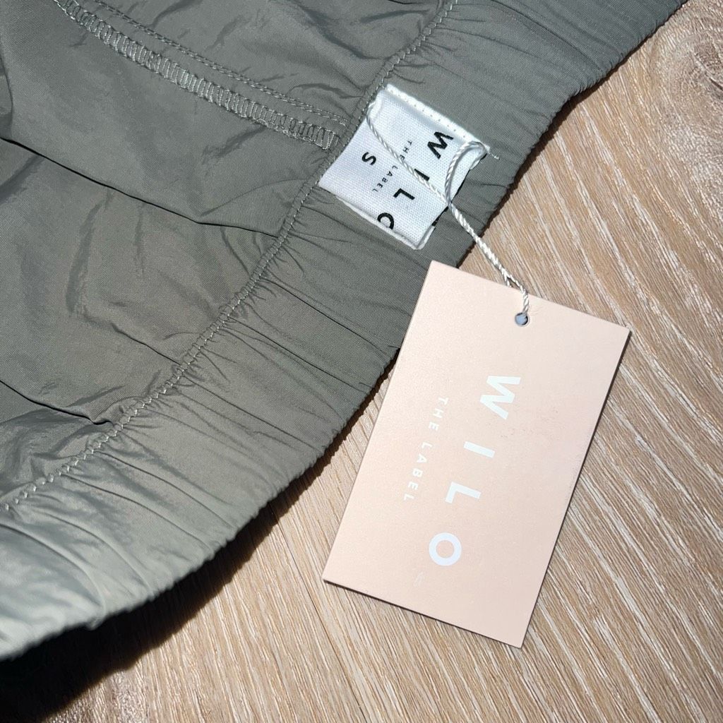 ASTR The Label WILO the Label Anthropologie Parachute Fly Cargo Wide Leg Pants Olive, Women’s S Size 26" / US 2 / IT 38 - 6 Thumbnail