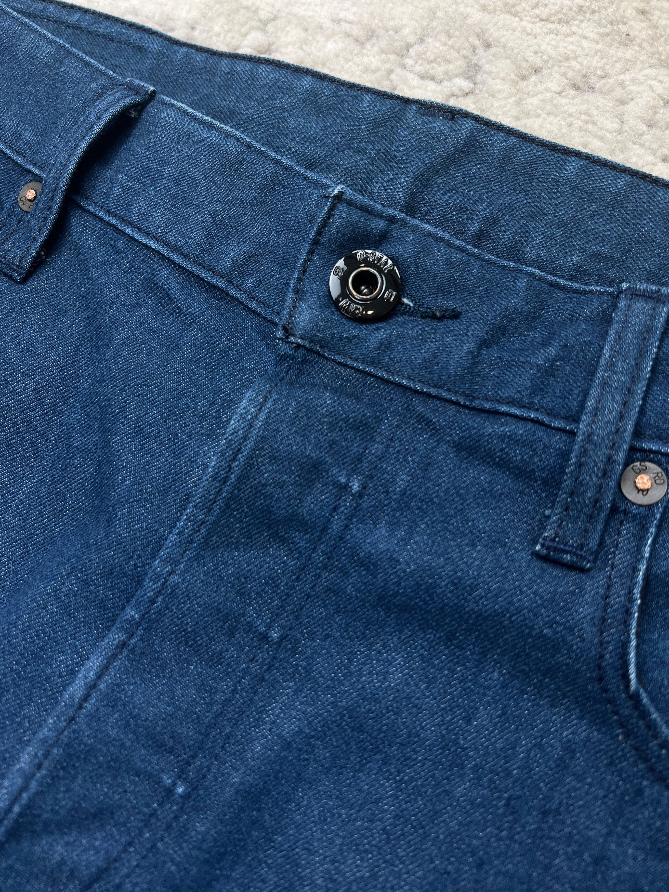 G-Star G-Star RAW 3301 Straight Tapered Jeans Blue 34 Size US 34 / EU 50 - 4 Thumbnail