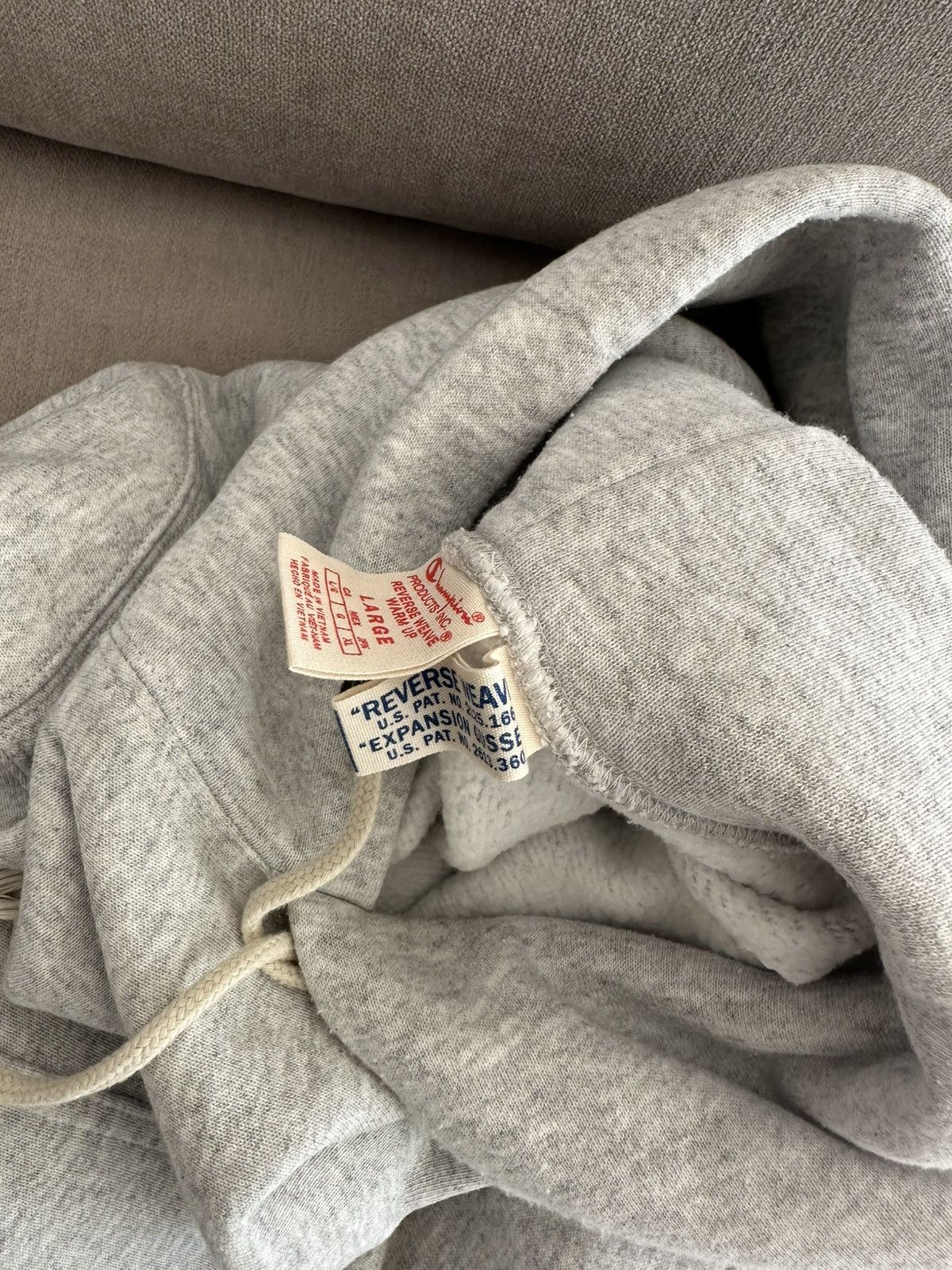 Champion Champion Reverse Weave Grey Melange Size US L / EU 52-54 / 3 - 4 Thumbnail