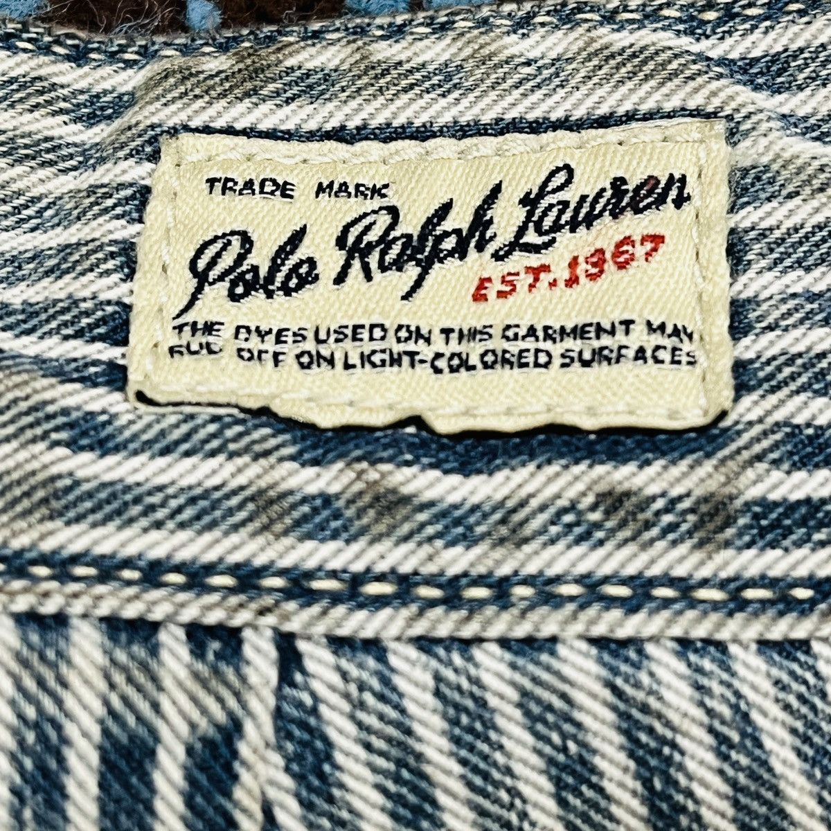 Ralph Lauren Vintage 1980s Ralph Lauren Hickory Workers Pants Size US 32 / EU 48 - 12 Thumbnail