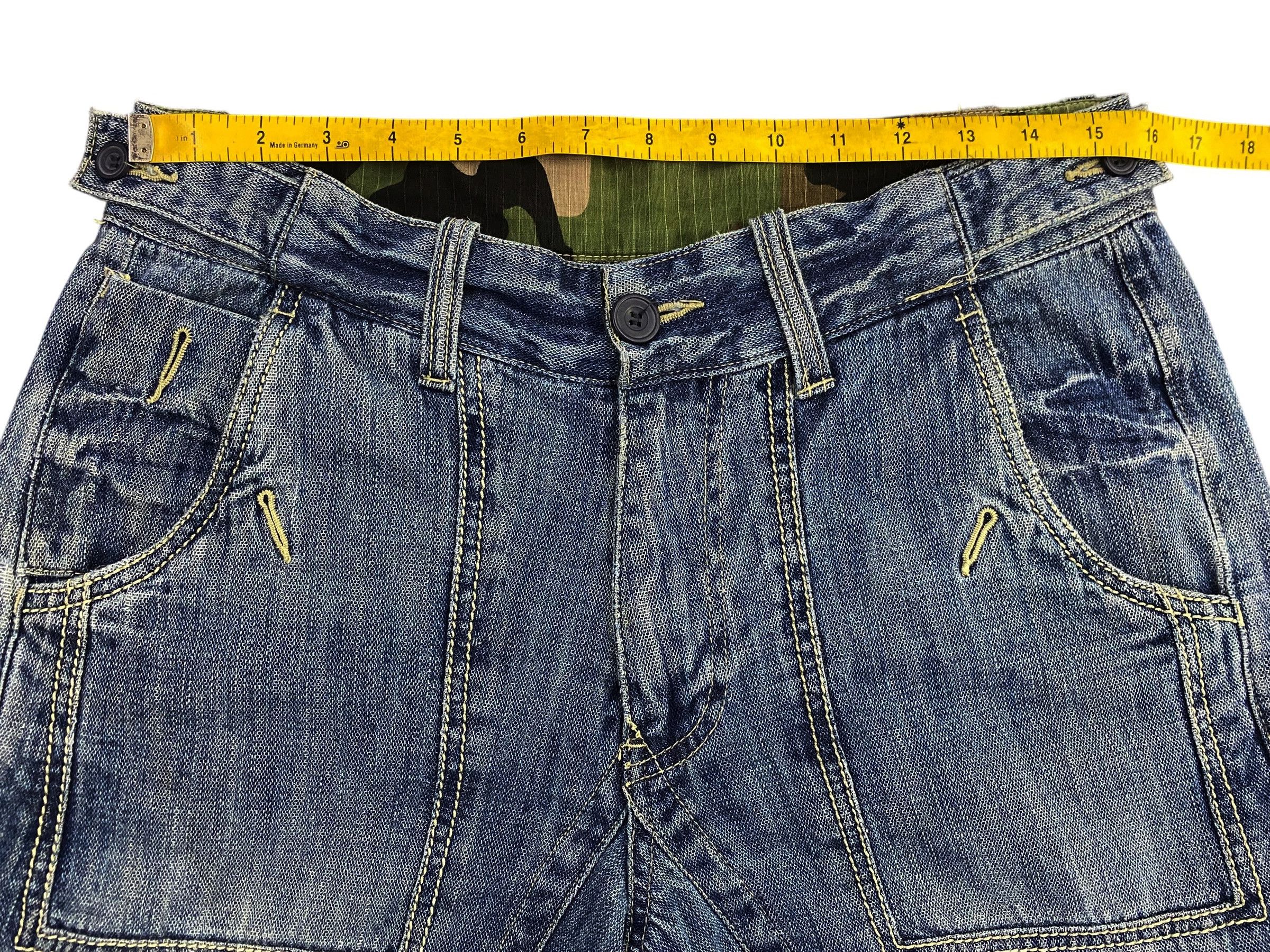 Japanese Brand Cargo Pants Baker Pocket Rodeo Crowns Pants Size US 31 - 10 Thumbnail