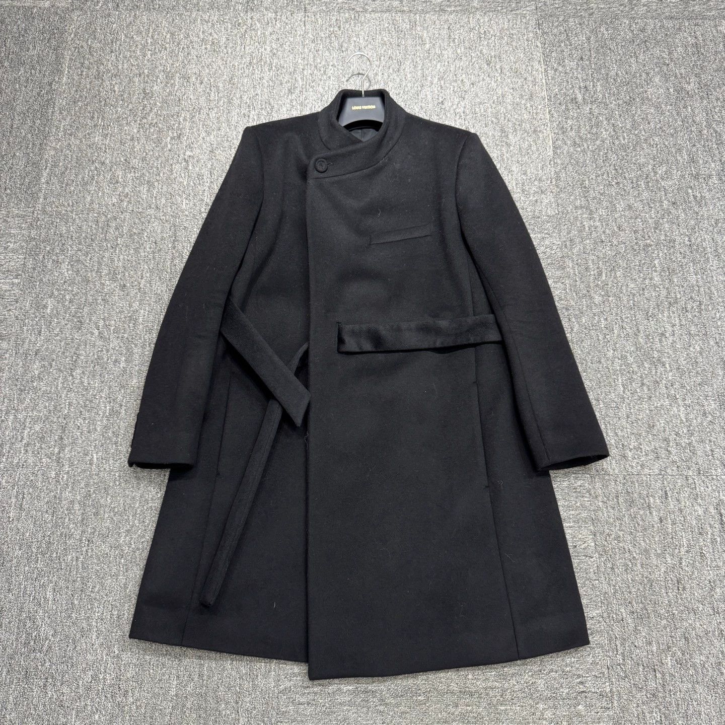 Dior Dior Black Wool Coat 50 Size US M / EU 48-50 / 2 - 1 Thumbnail