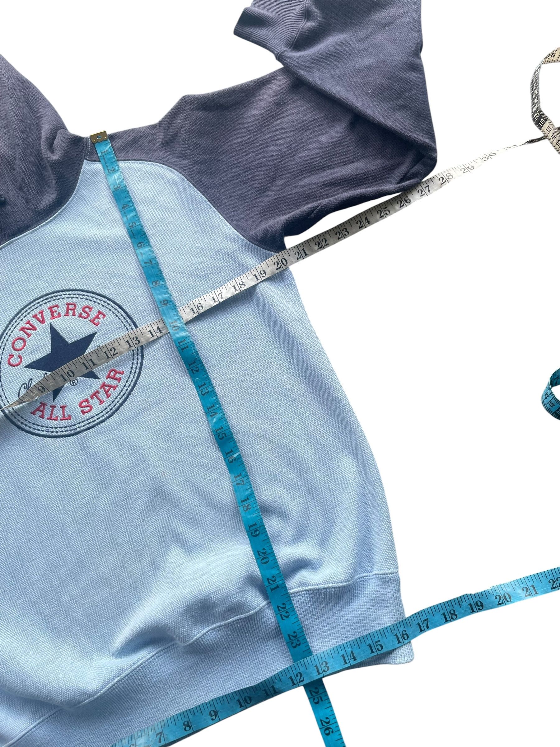 Converse Vintage Converse 2 Tone Hoodie Size US M / EU 48-50 / 2 - 13 Thumbnail