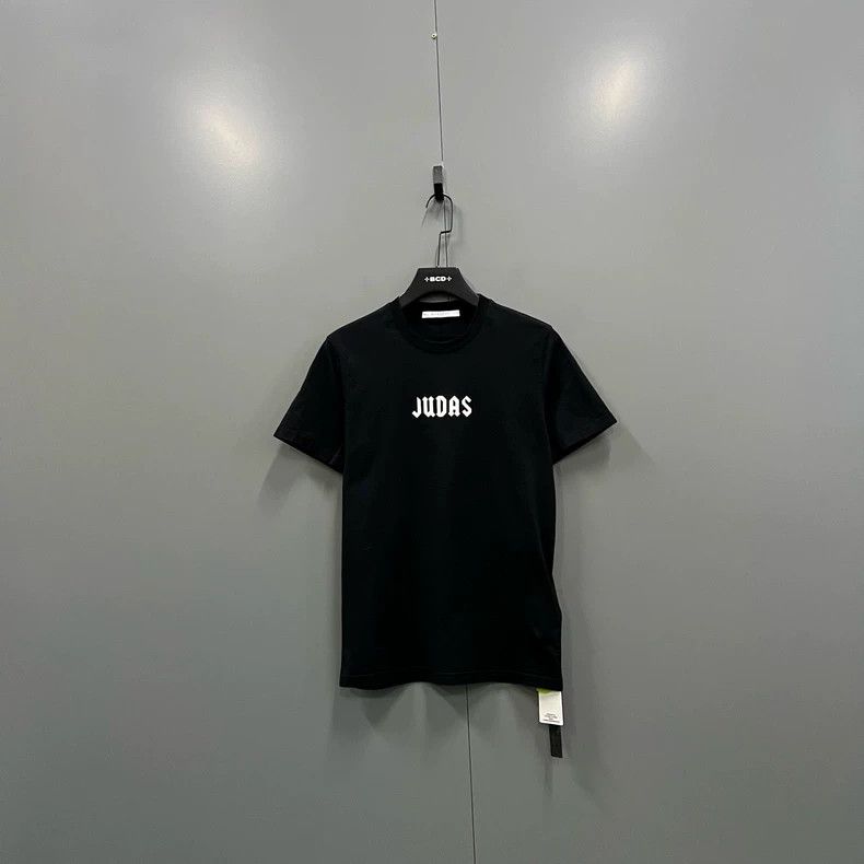 Givenchy Givenchy Black Letter Printed Short Sleeve S Size Size US S / EU 44-46 / 1 - 1 Thumbnail