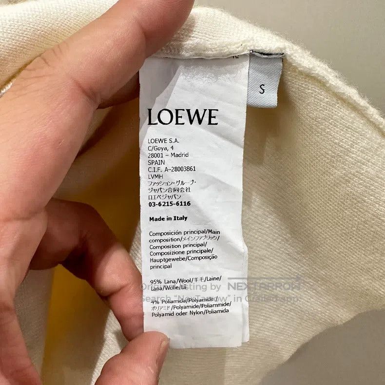 Loewe Loewe Large Logo Embroidered Zipper Jacket Size S / US 4 / IT 40 - 4 Thumbnail