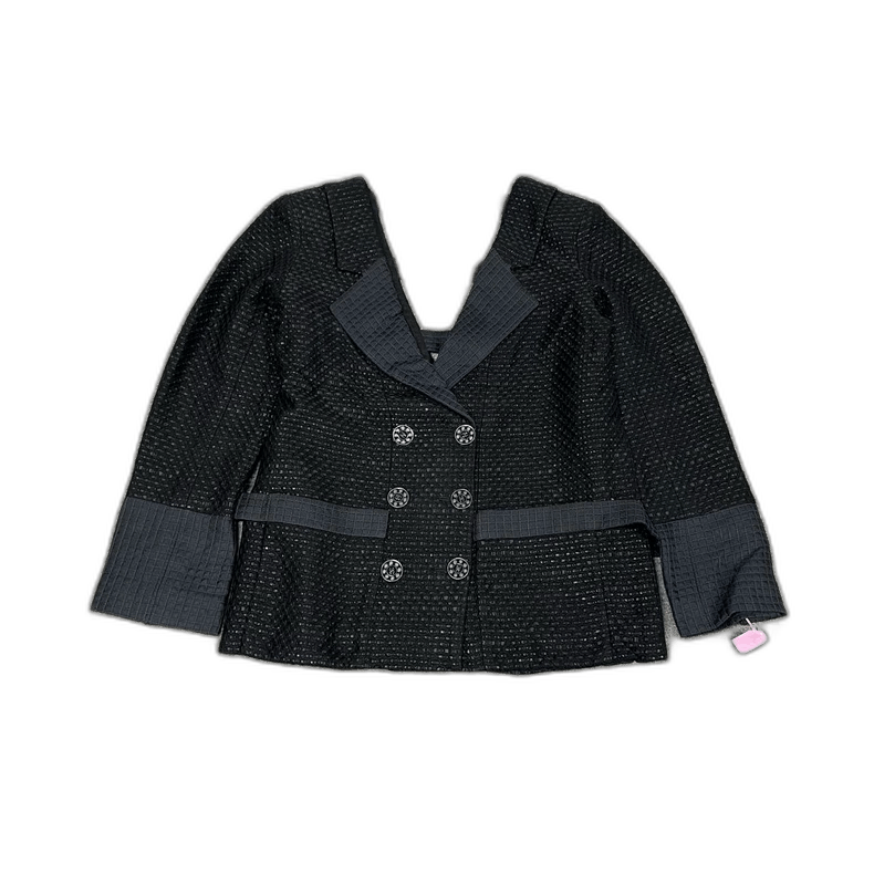 Chanel Chanel Black DoubleBreasted Coat -2505 Size US M / EU 48-50 / 2 - 1 Thumbnail