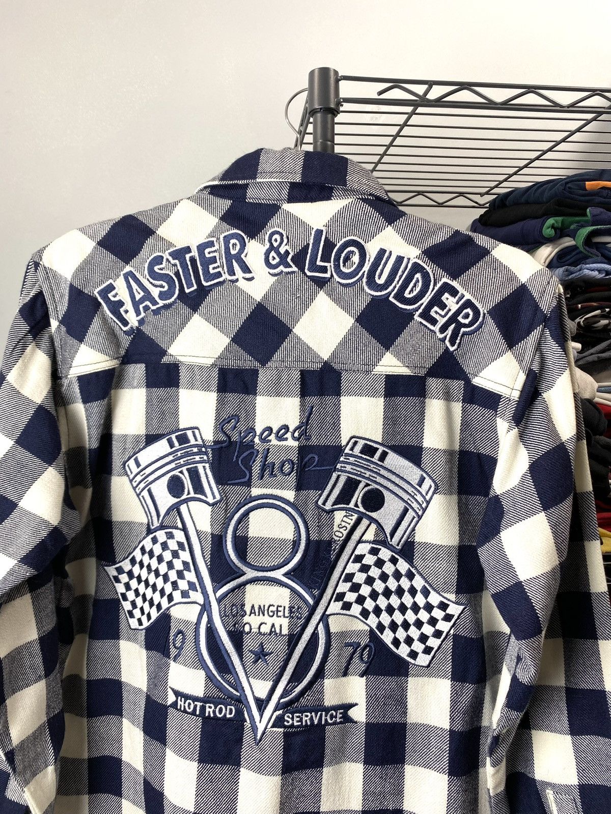 West Coast Choppers King Kerosin Los Angeles Tuning Choppers Flannel West Coast Size US S / EU 44-46 / 1 - 7 Thumbnail