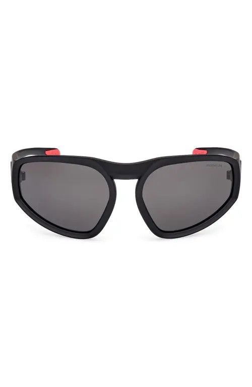 Moncler o1y0225 Size : OS / 62 mm Sunglasses in Black/Grey Size ONE SIZE - 1 Thumbnail