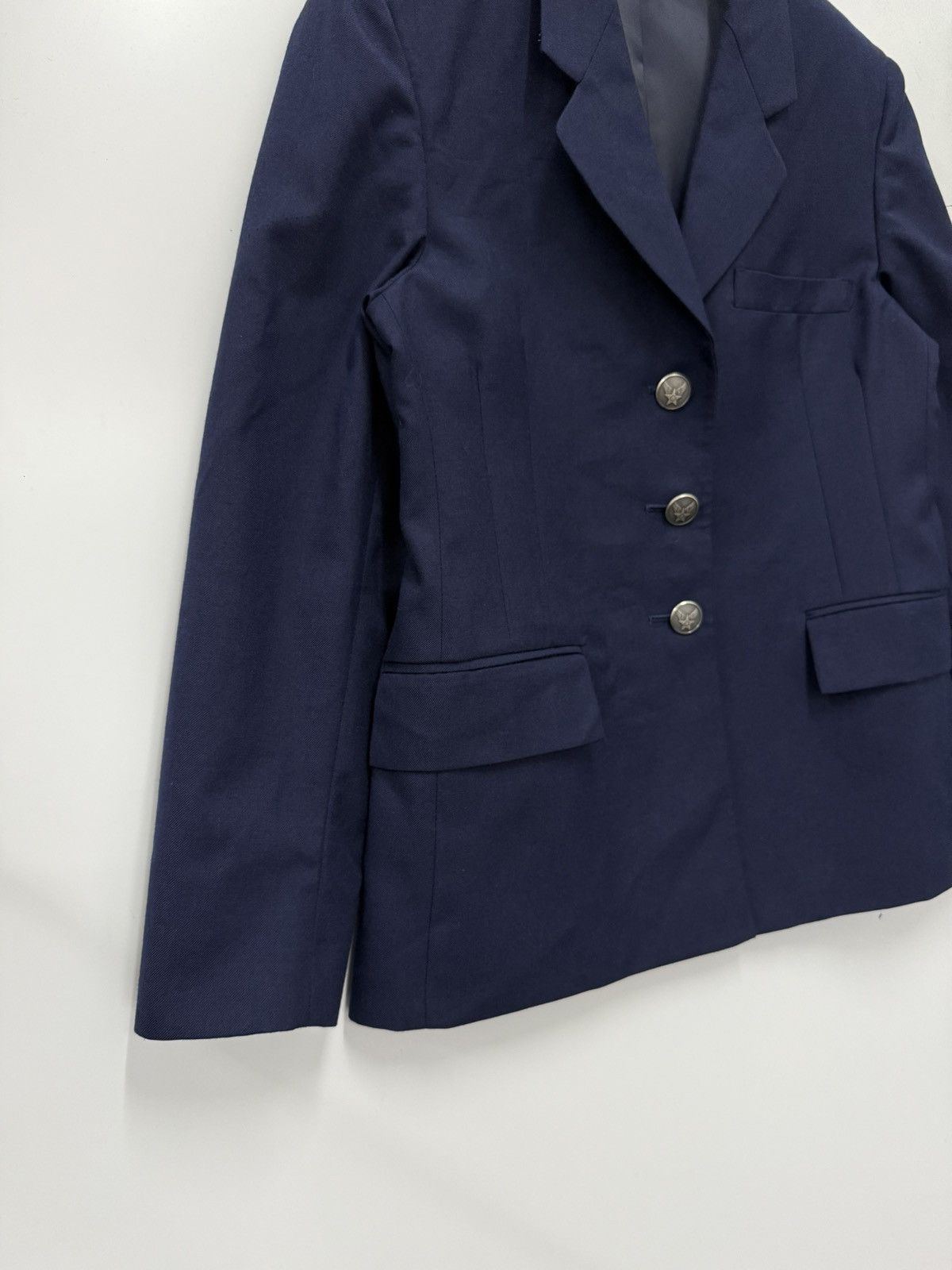 Vintage 🔥 True Vtg 80's AIR FORCE Navy Officer USA military jacket Size S / US 4 / IT 40 - 3 Thumbnail