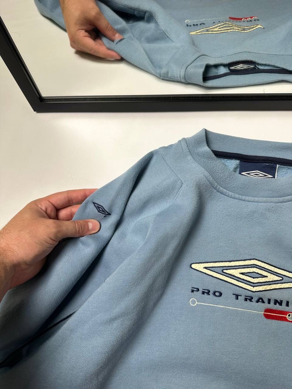 Umbro 🔥90s Baggy Vintage Umbro USA style Sweatshirt Oversized Fit Size US L / EU 52-54 / 3 - 6 Thumbnail