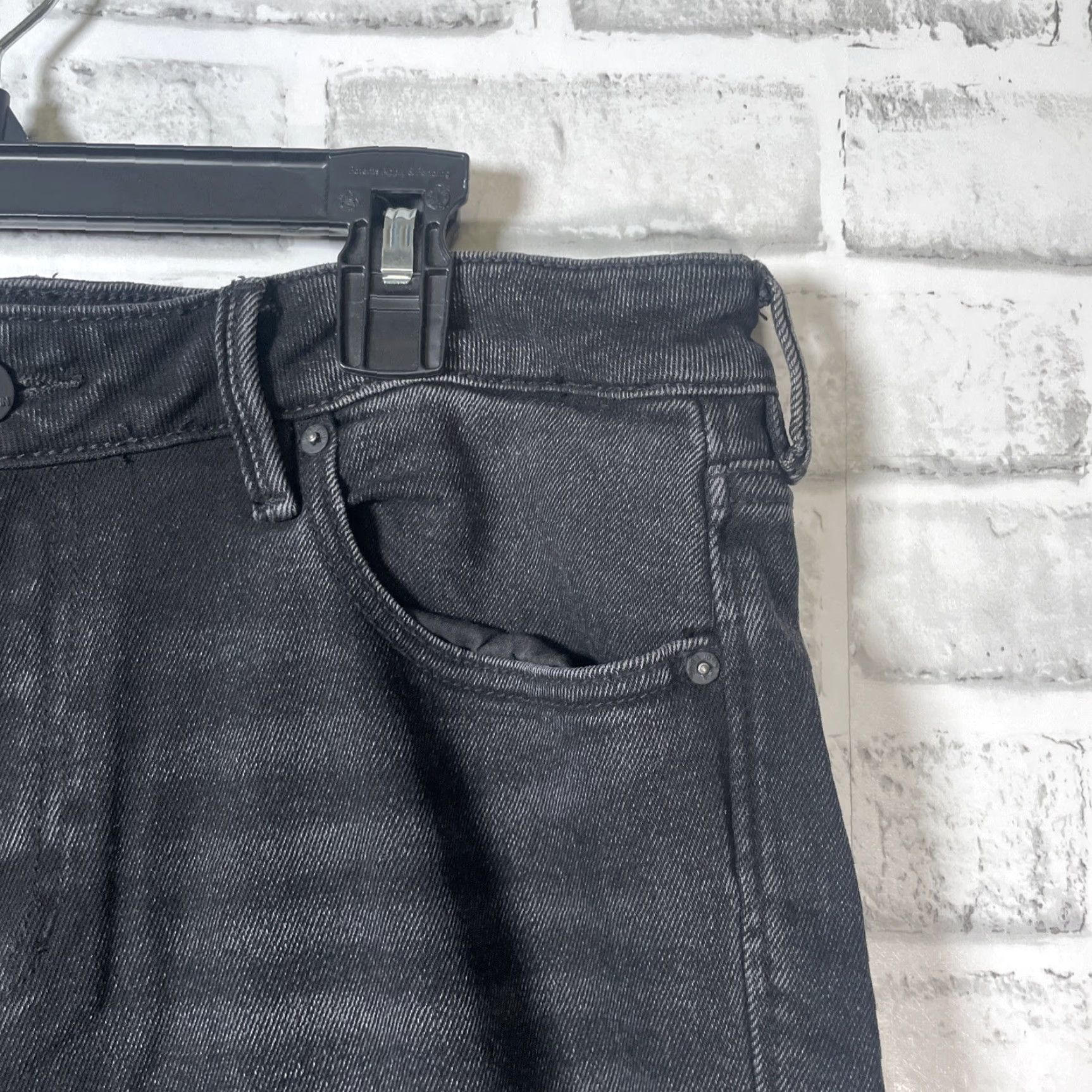 Denime NWT Dear John Jeans Distressed Black Womens Size 30 Inseam 27 Straight Denim Package Distressed Black Jeans Womens NWT Dear John Size 30" / US 8 / IT 44 - 2 Thumbnail