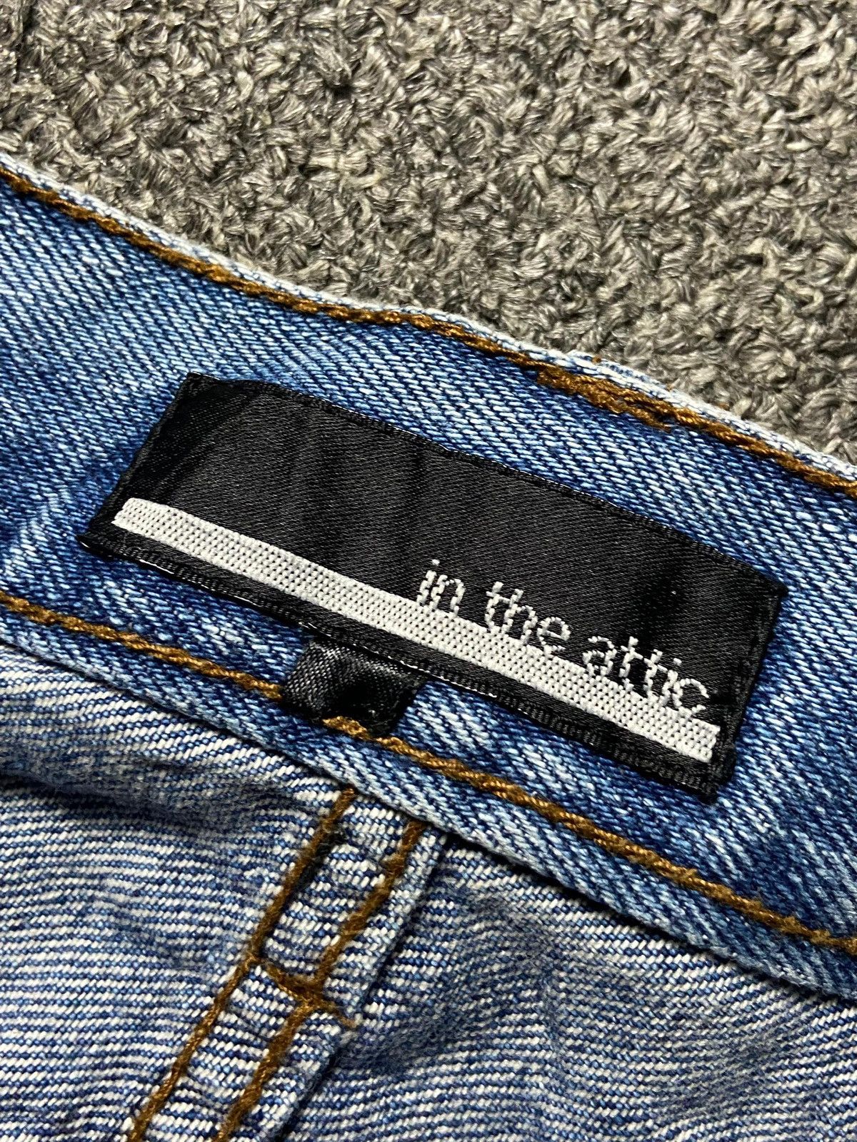 In The Attic In The Attic Distressed Denim Ripped Jeans (162) Size US 33 - 3 Thumbnail