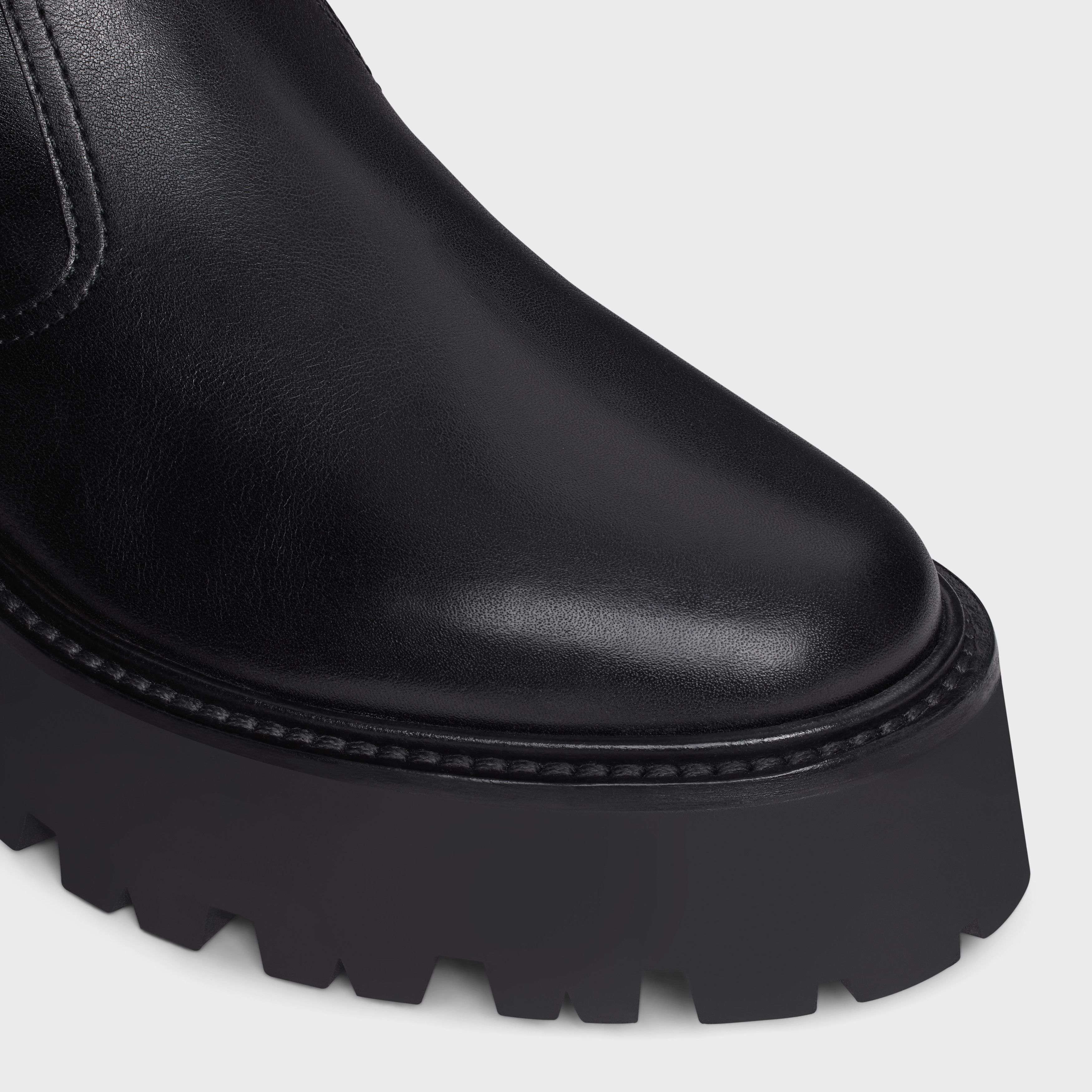 Celine o1bcso1str0925 354233492C Calfskin Boots in Black Size US 11 / IT 41 - 4 Thumbnail