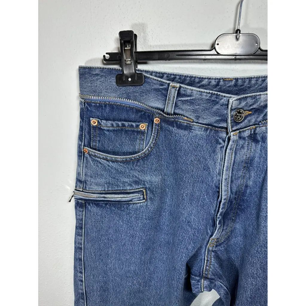 Vetements o1y0924 Denim Pant in Blue Size US 28 / EU 44 - 8 Thumbnail